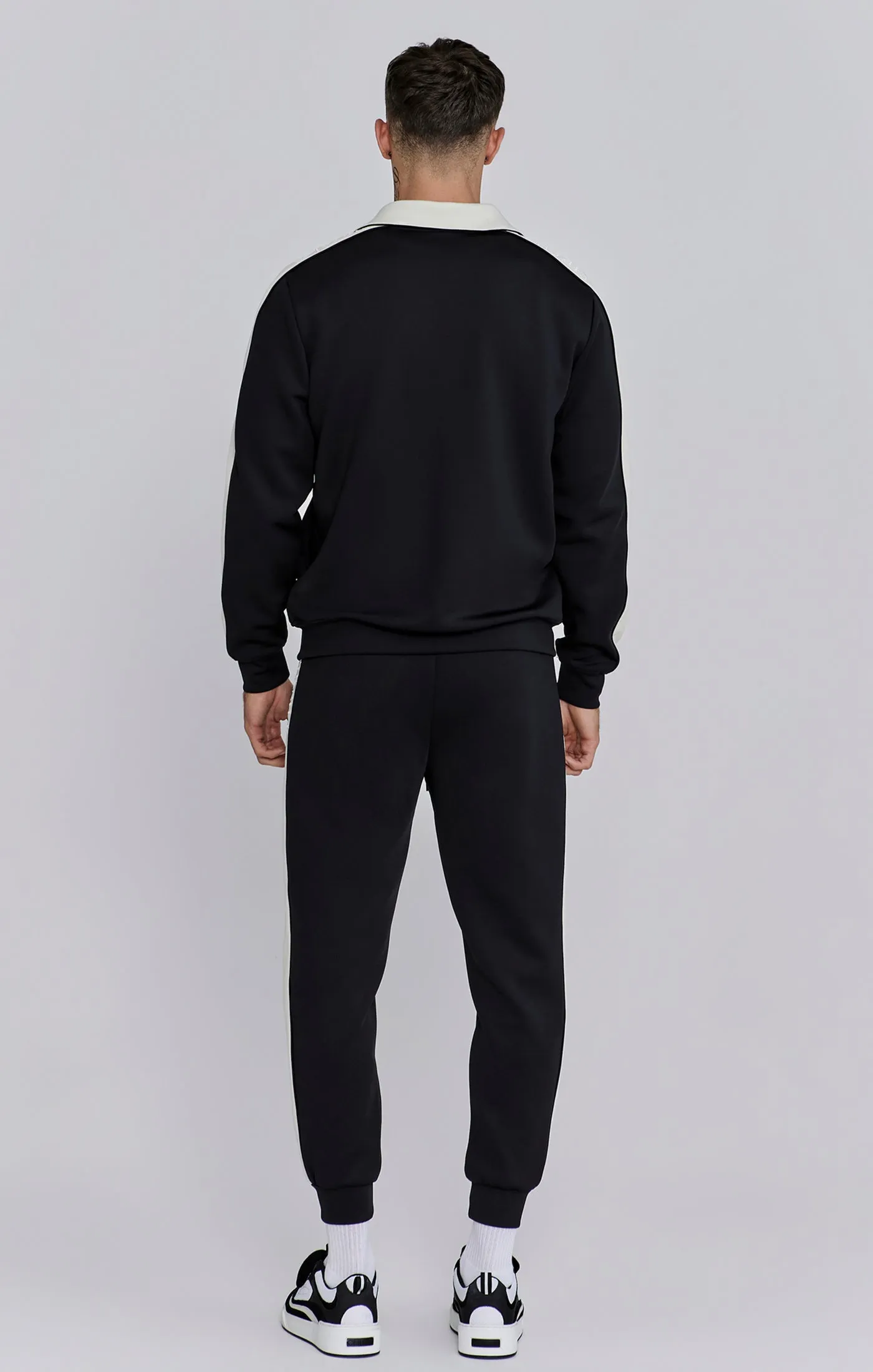 Black Crest Track Top sold by Siksilk product image thumbnail 5