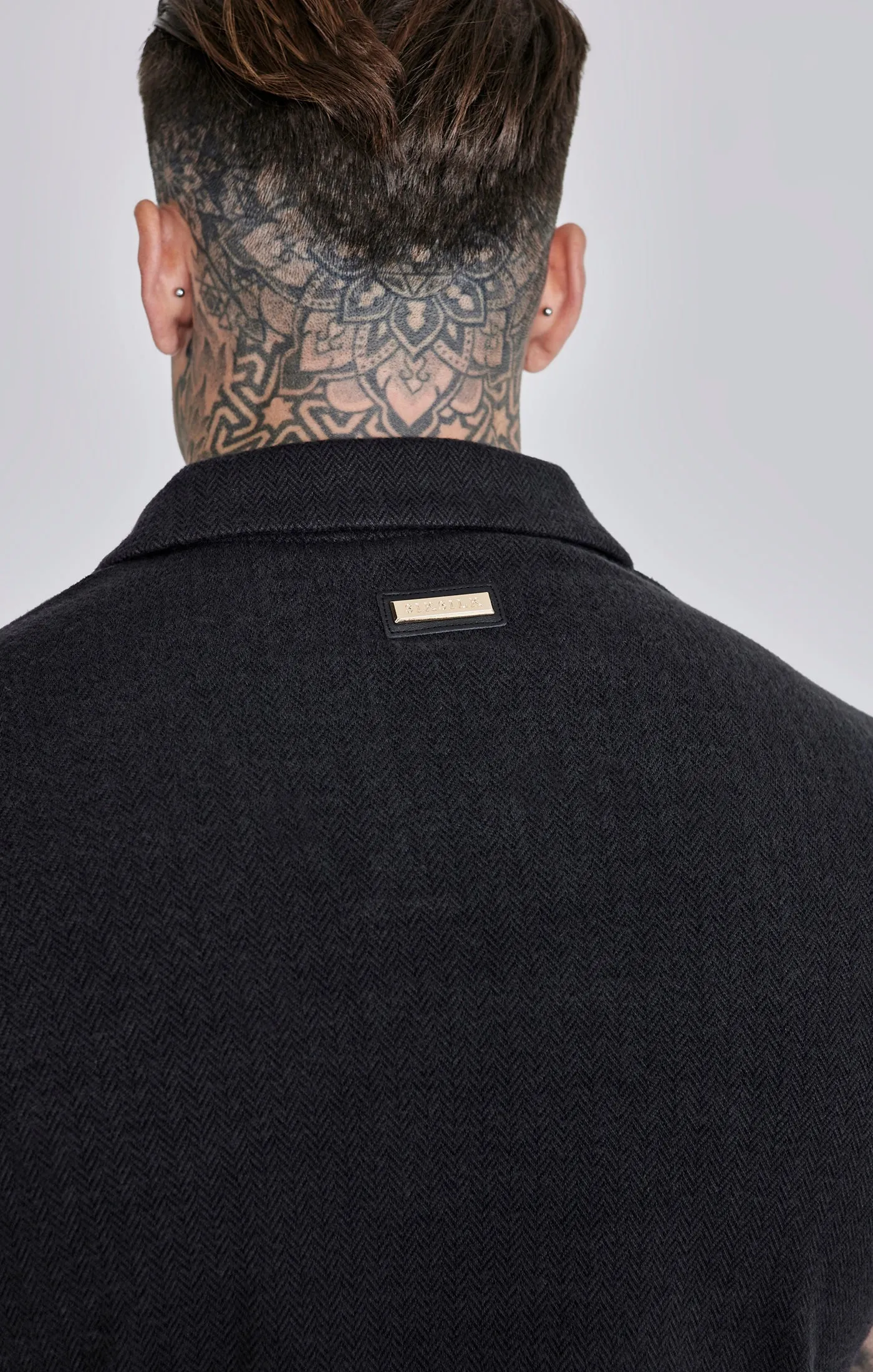 Black Smart Polo T-Shirt sold by Siksilk product image thumbnail 2