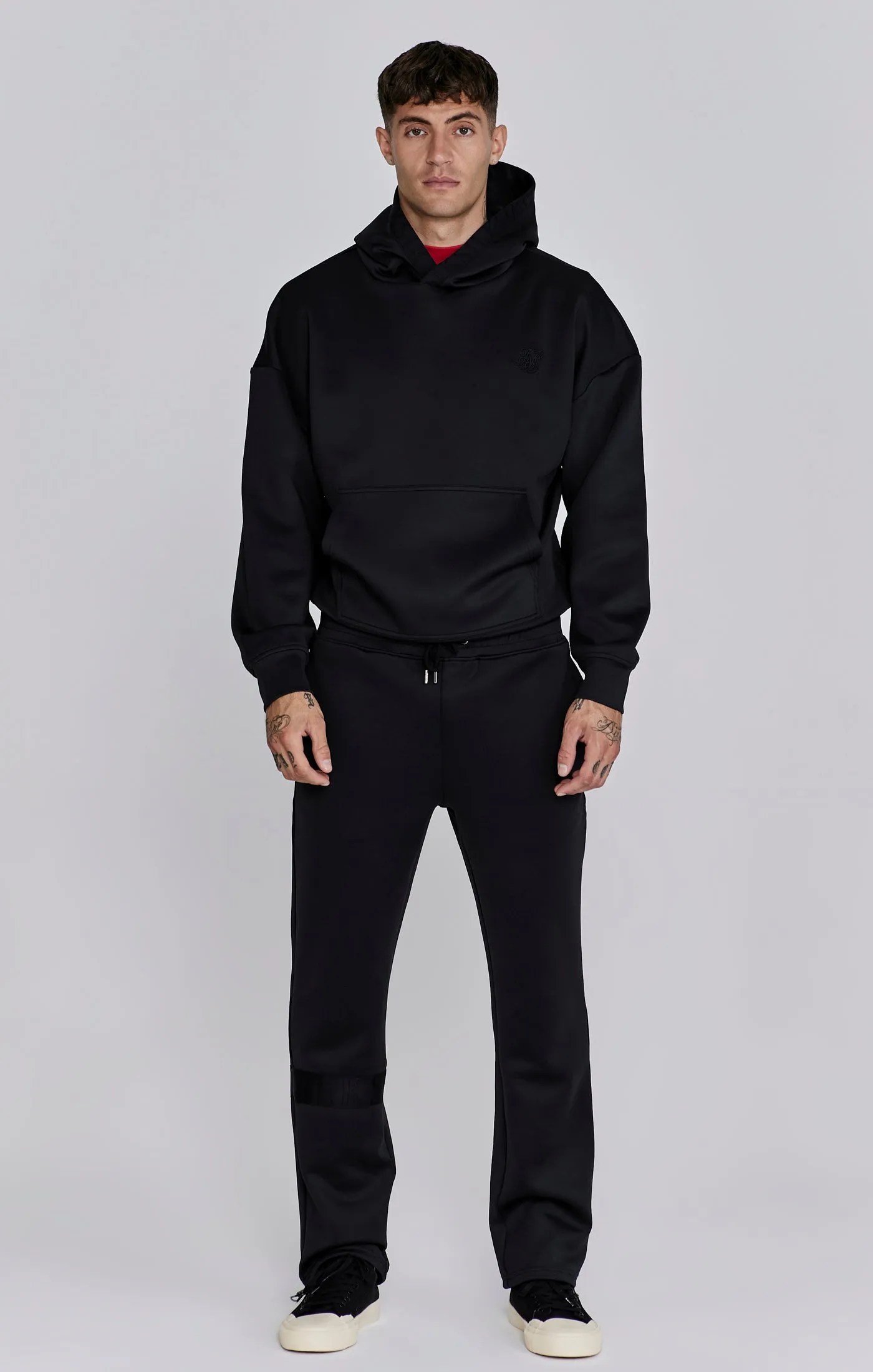 Black Oversized Dynamic Hoodie sold by Siksilk product image thumbnail 3