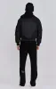 Black Bomber Jacket sold by Siksilk