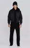 Black Bomber Jacket sold by Siksilk