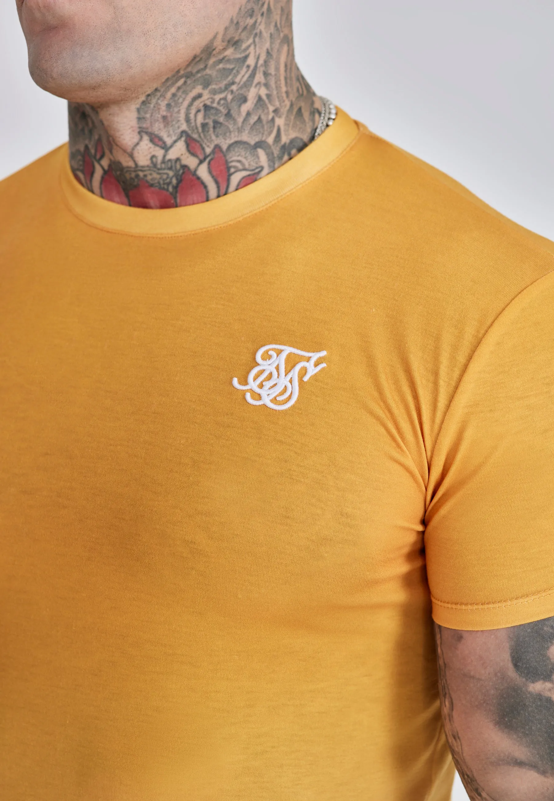 Orange Yellow Fade T-Shirt sold by Siksilk product image thumbnail 2