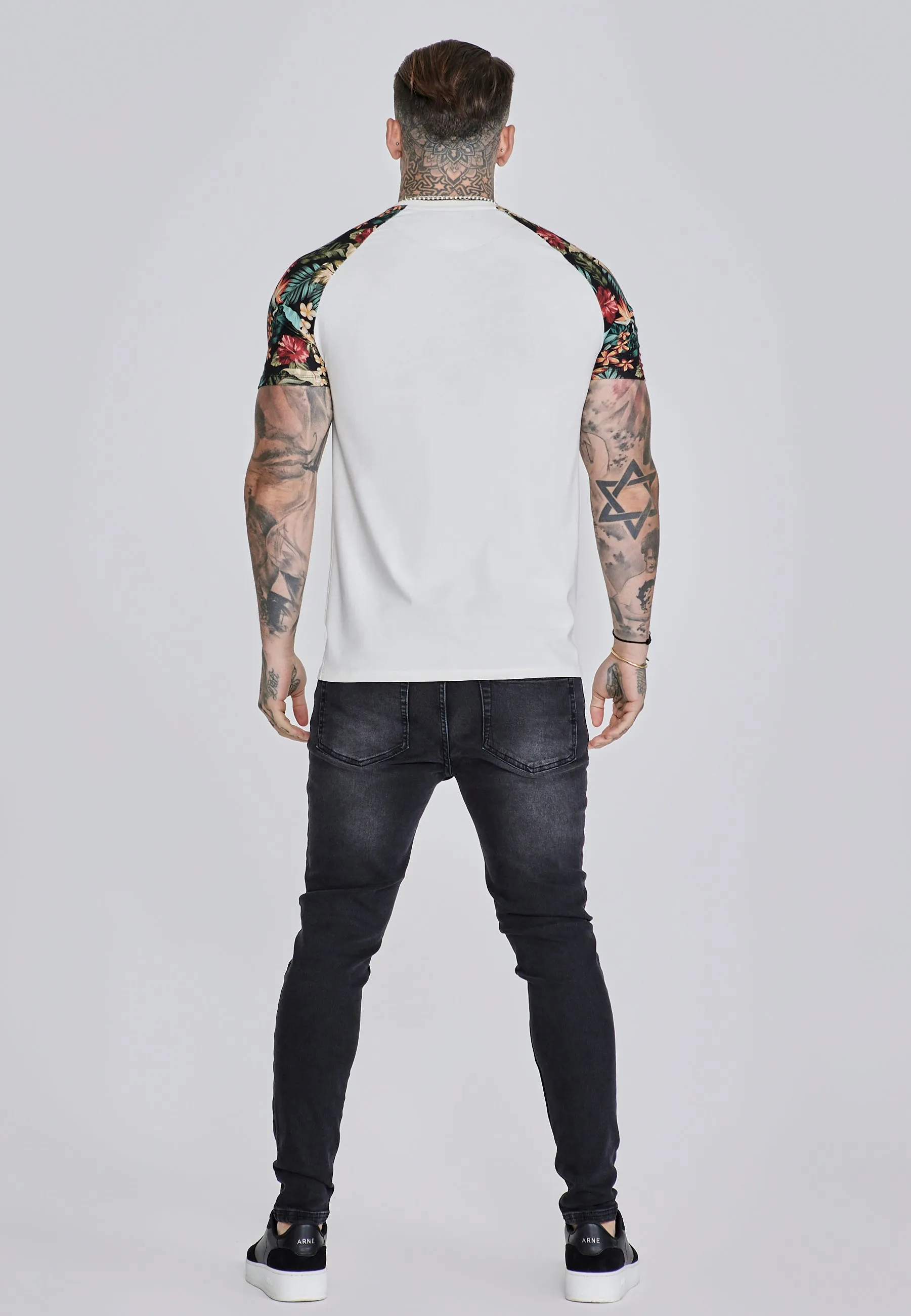 Ecru Raglan T-Shirt sold by Siksilk product image thumbnail 5