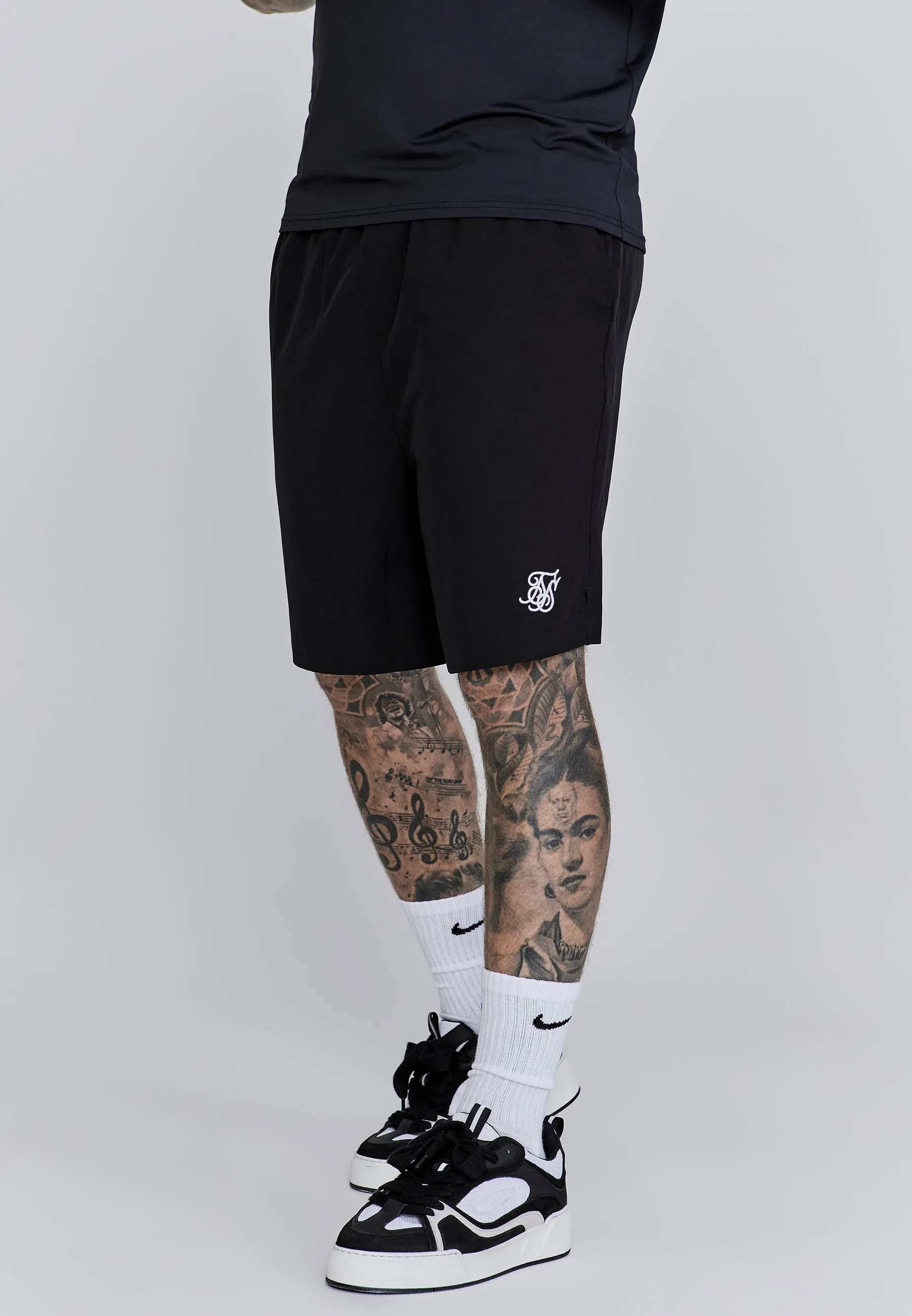 Black Shorts sold by Siksilk