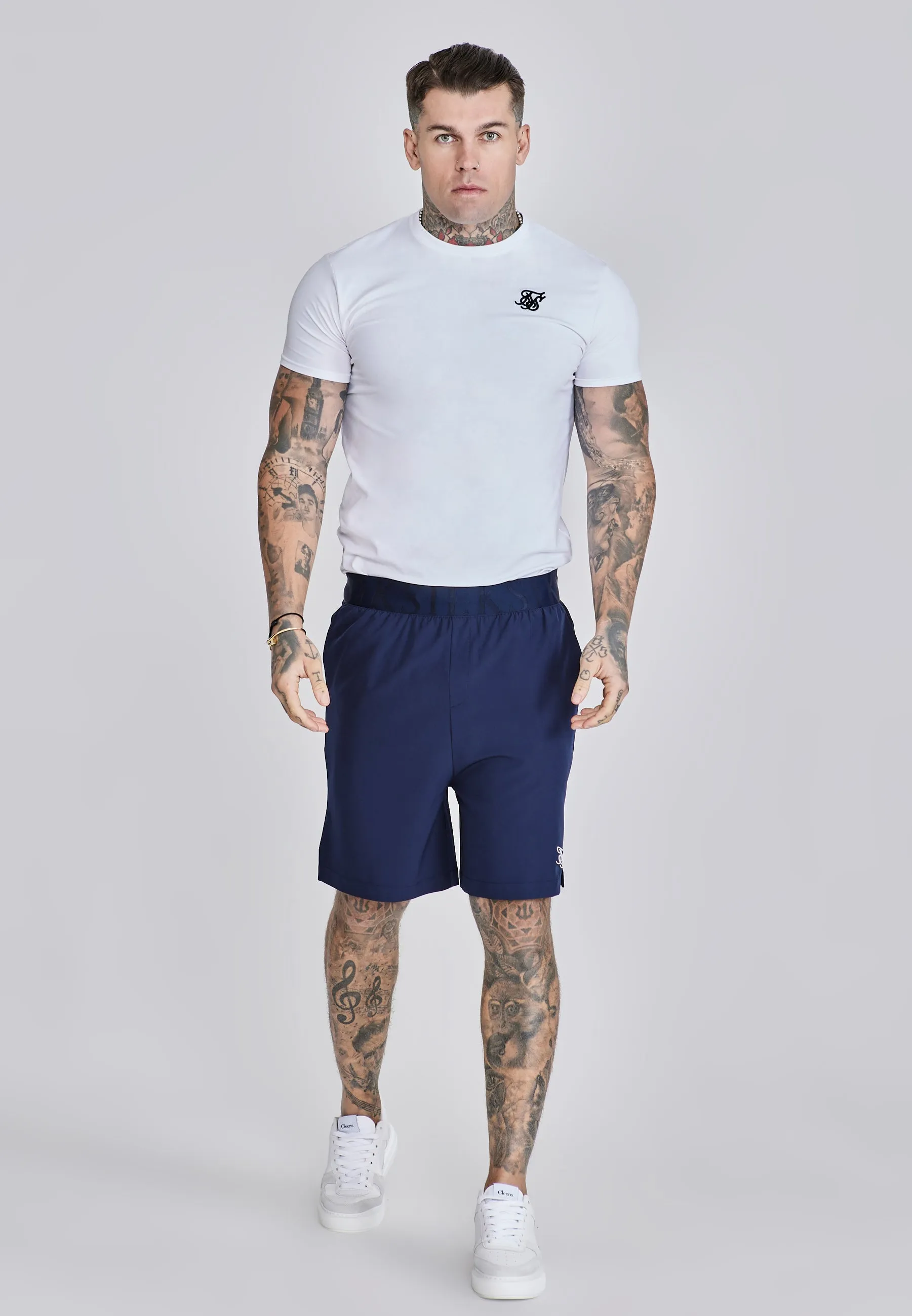 Navy Shorts sold by Siksilk product image thumbnail 4