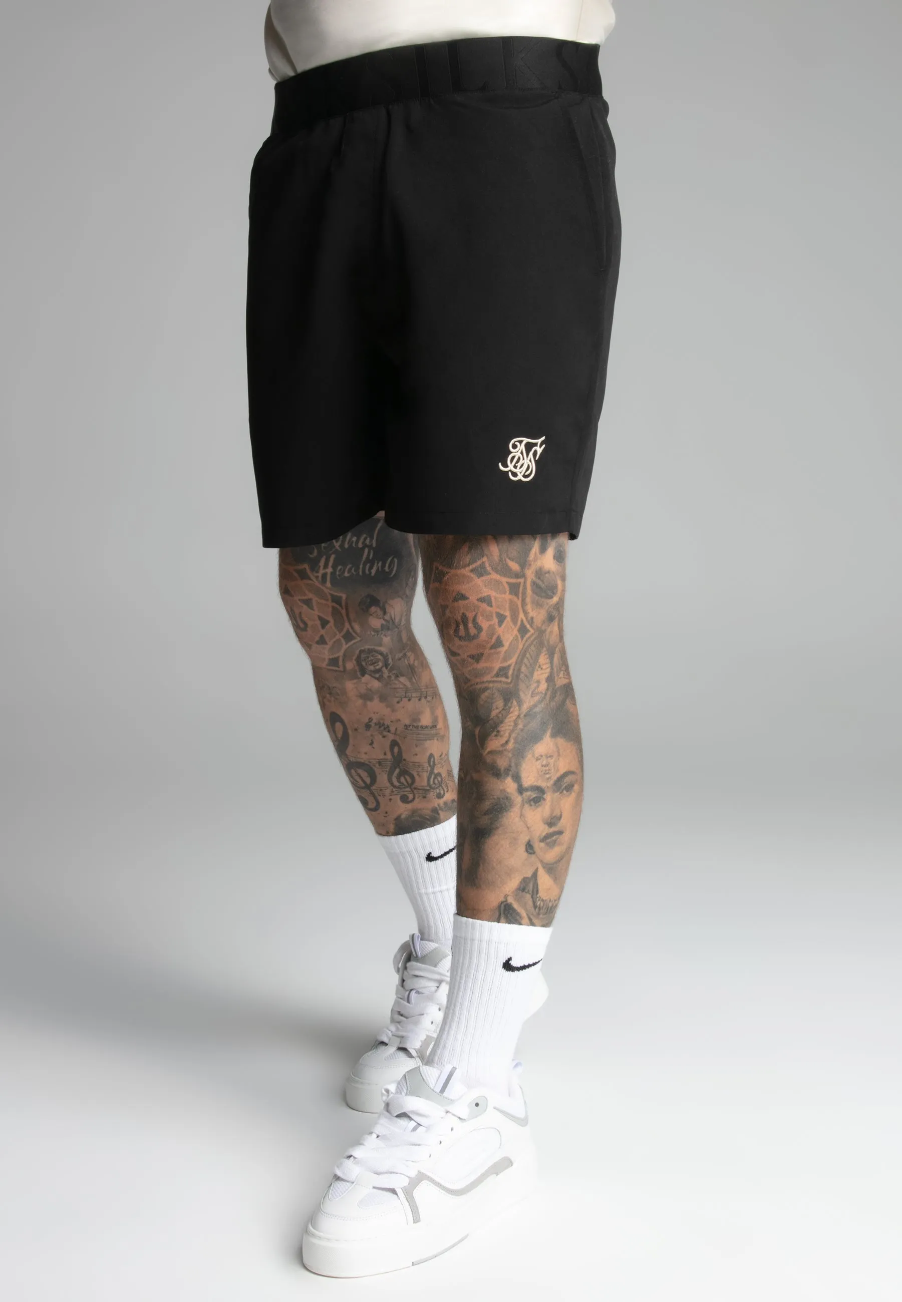 Black Swim Shorts sold by Siksilk