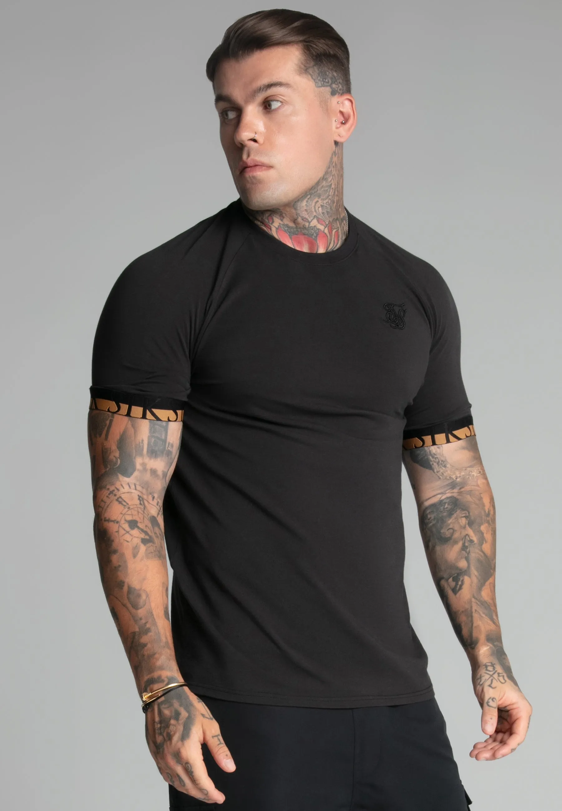 Black Tech T-Shirt sold by Siksilk