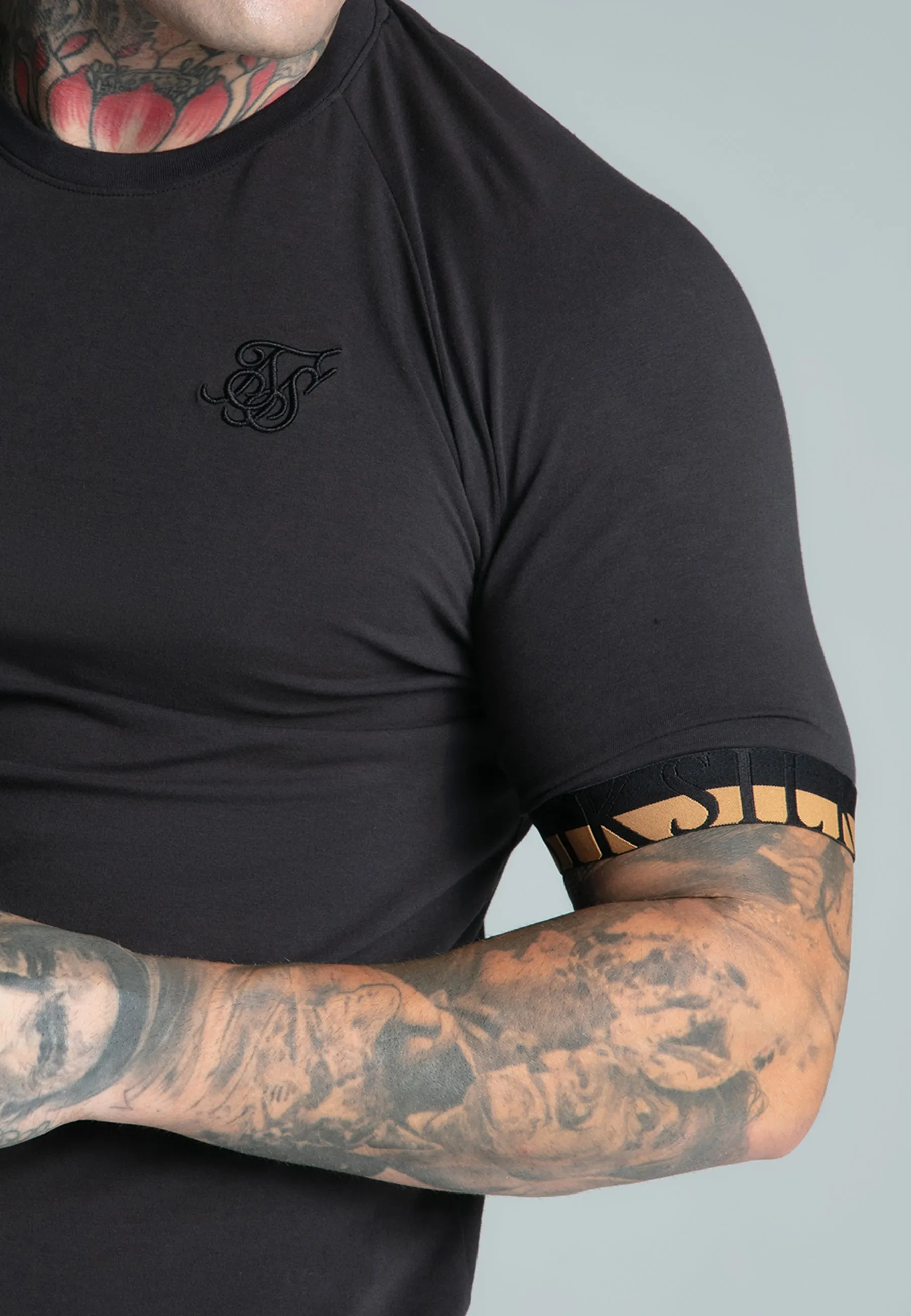 Black Tech T-Shirt sold by Siksilk product image thumbnail 3