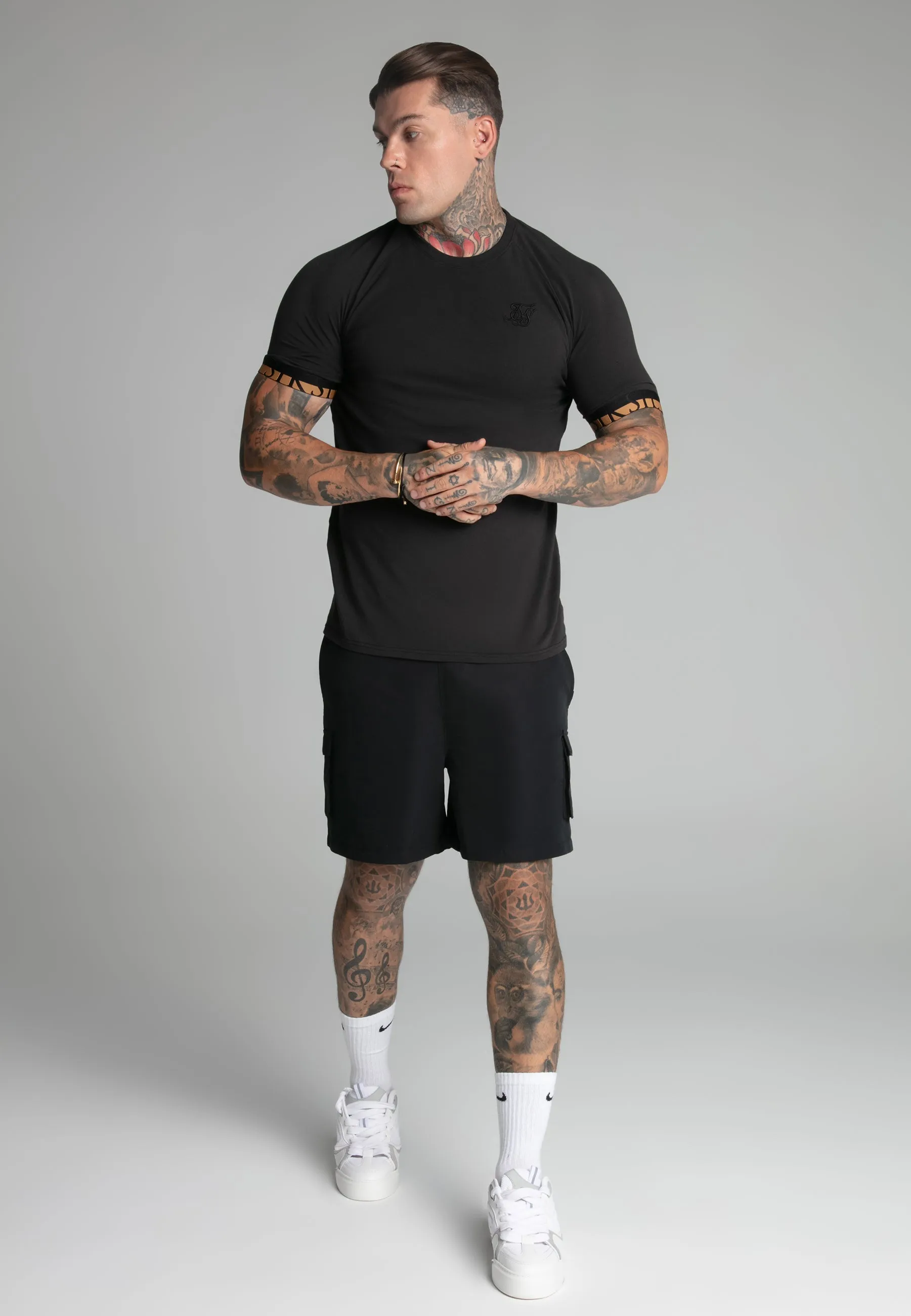 Black Tech T-Shirt sold by Siksilk product image thumbnail 2