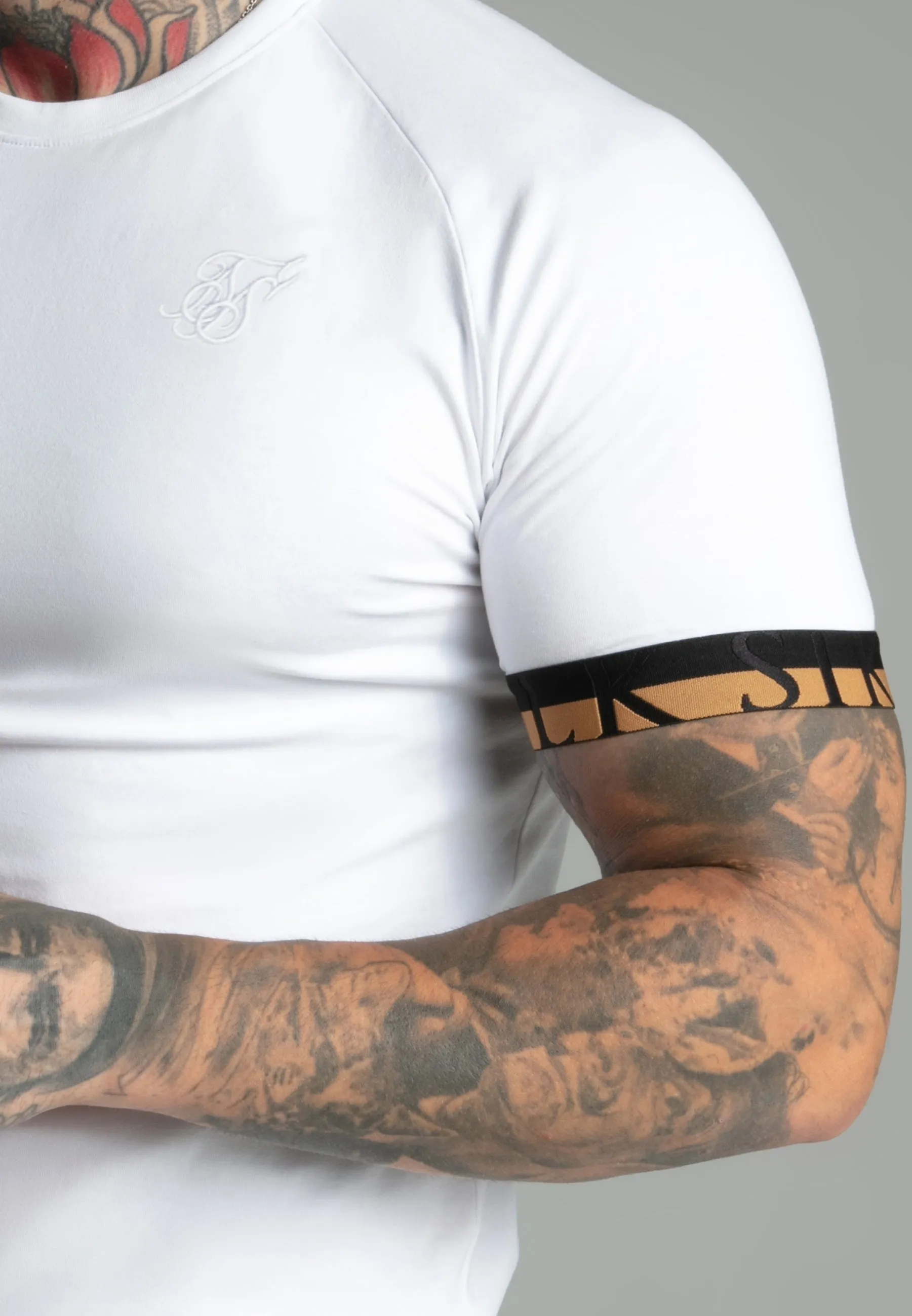 White Tech T-Shirt sold by Siksilk product image thumbnail 3