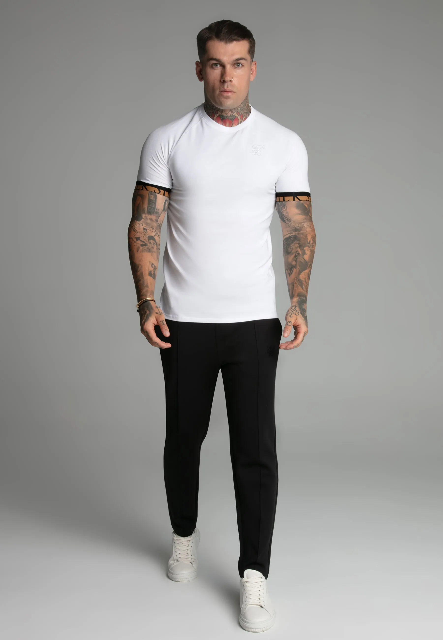 White Tech T-Shirt sold by Siksilk product image thumbnail 2