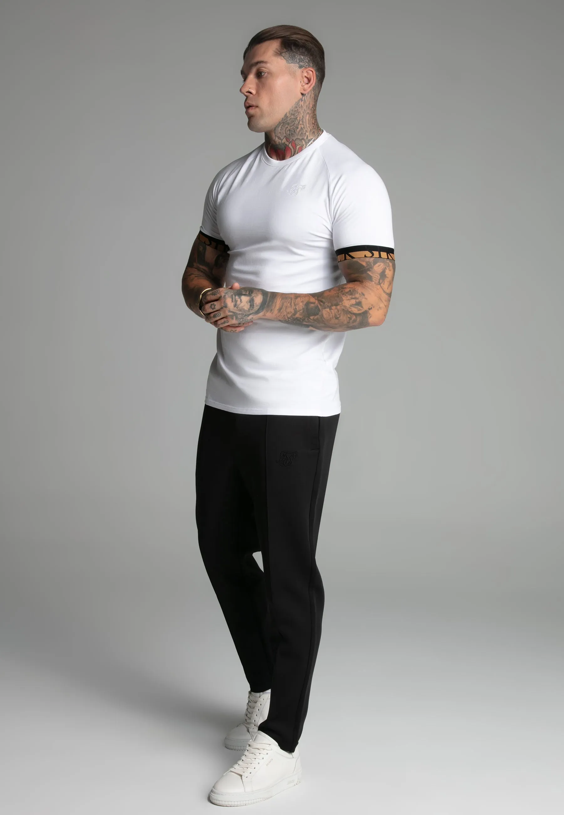 White Tech T-Shirt sold by Siksilk product image thumbnail 4