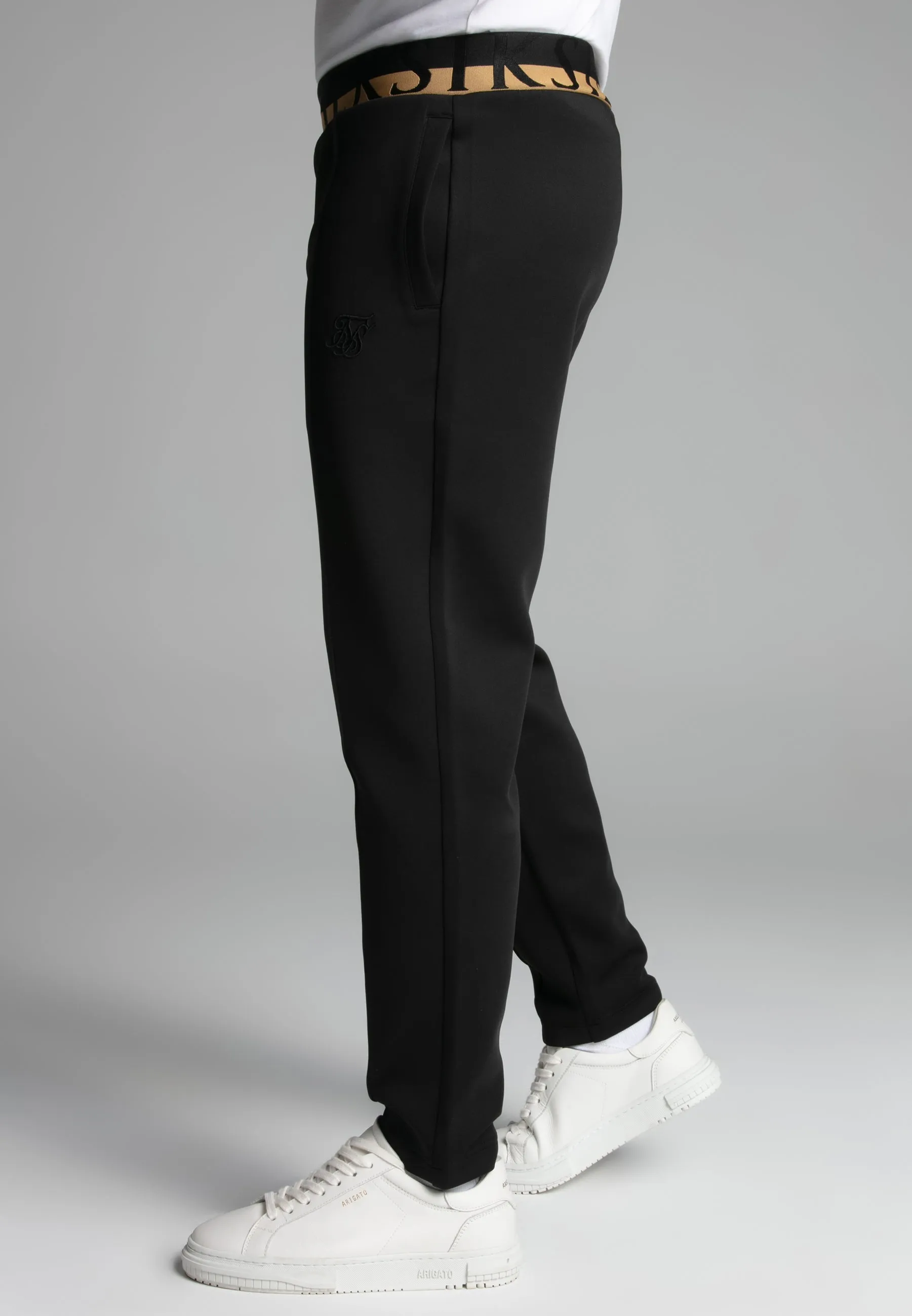 Black Smart Joggers sold by Siksilk product image thumbnail 3