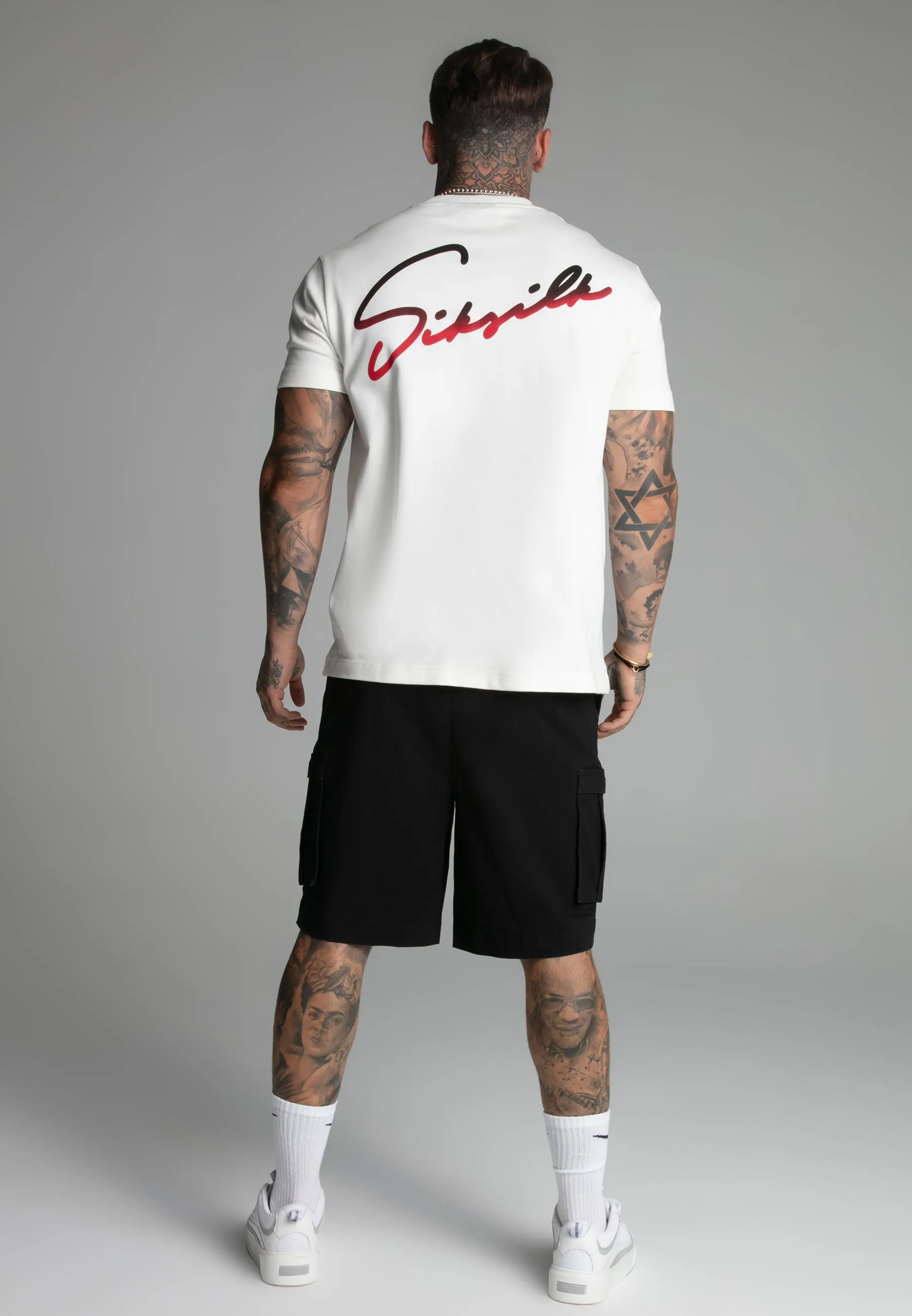 Ecru Signature T-Shirt sold by Siksilk product image thumbnail 5