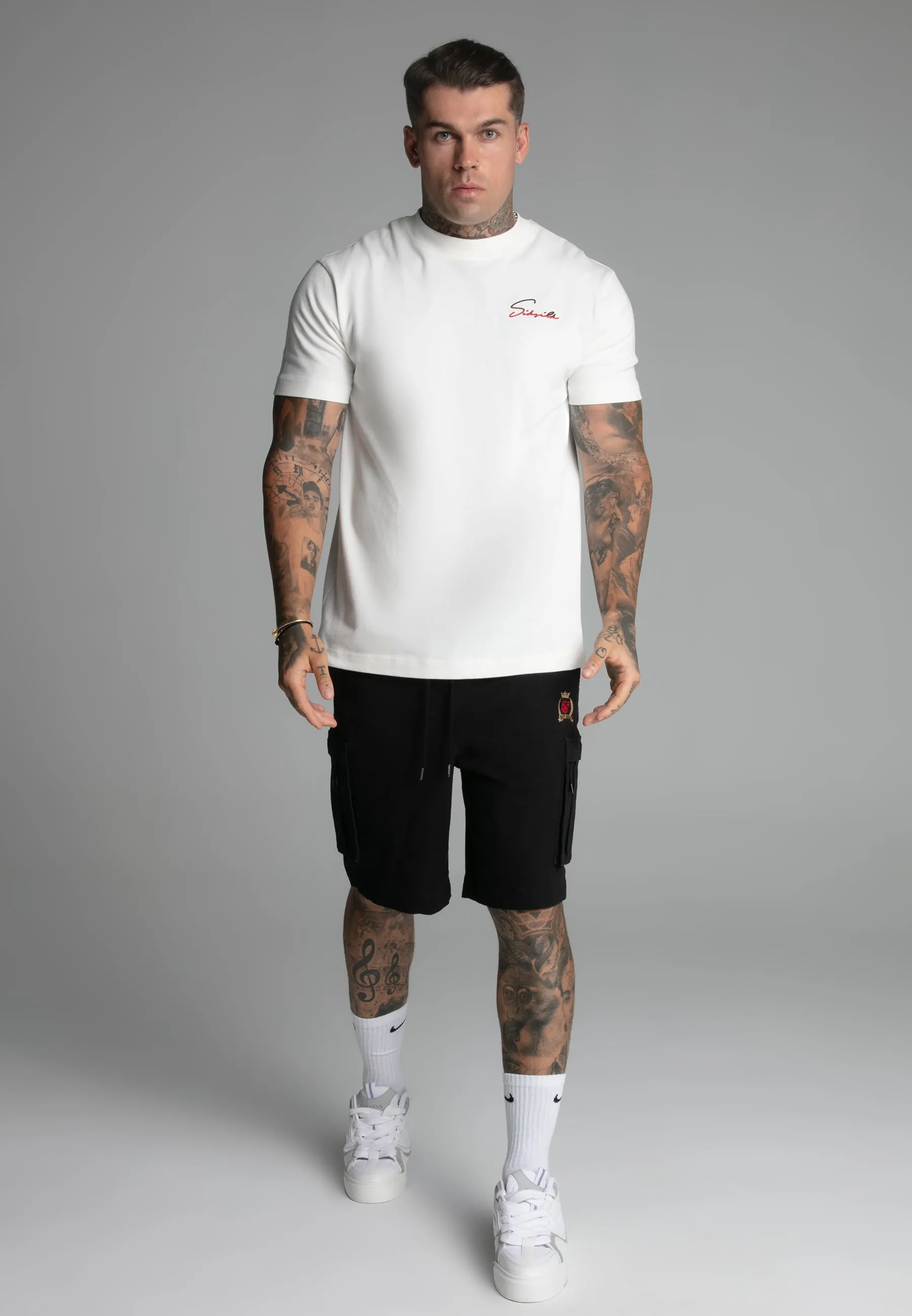 Ecru Signature T-Shirt sold by Siksilk product image thumbnail 2