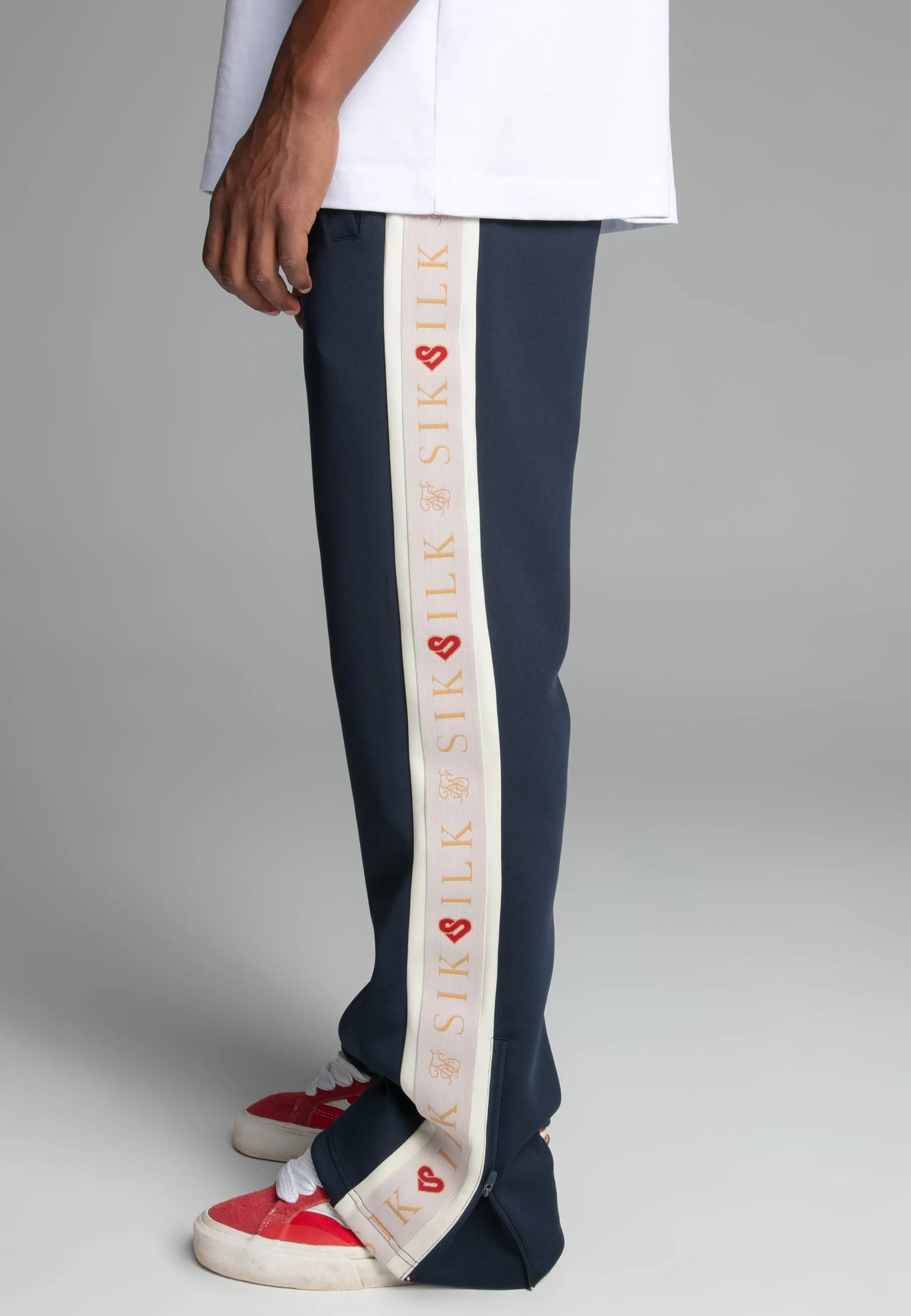 Navy Track Pants sold by Siksilk