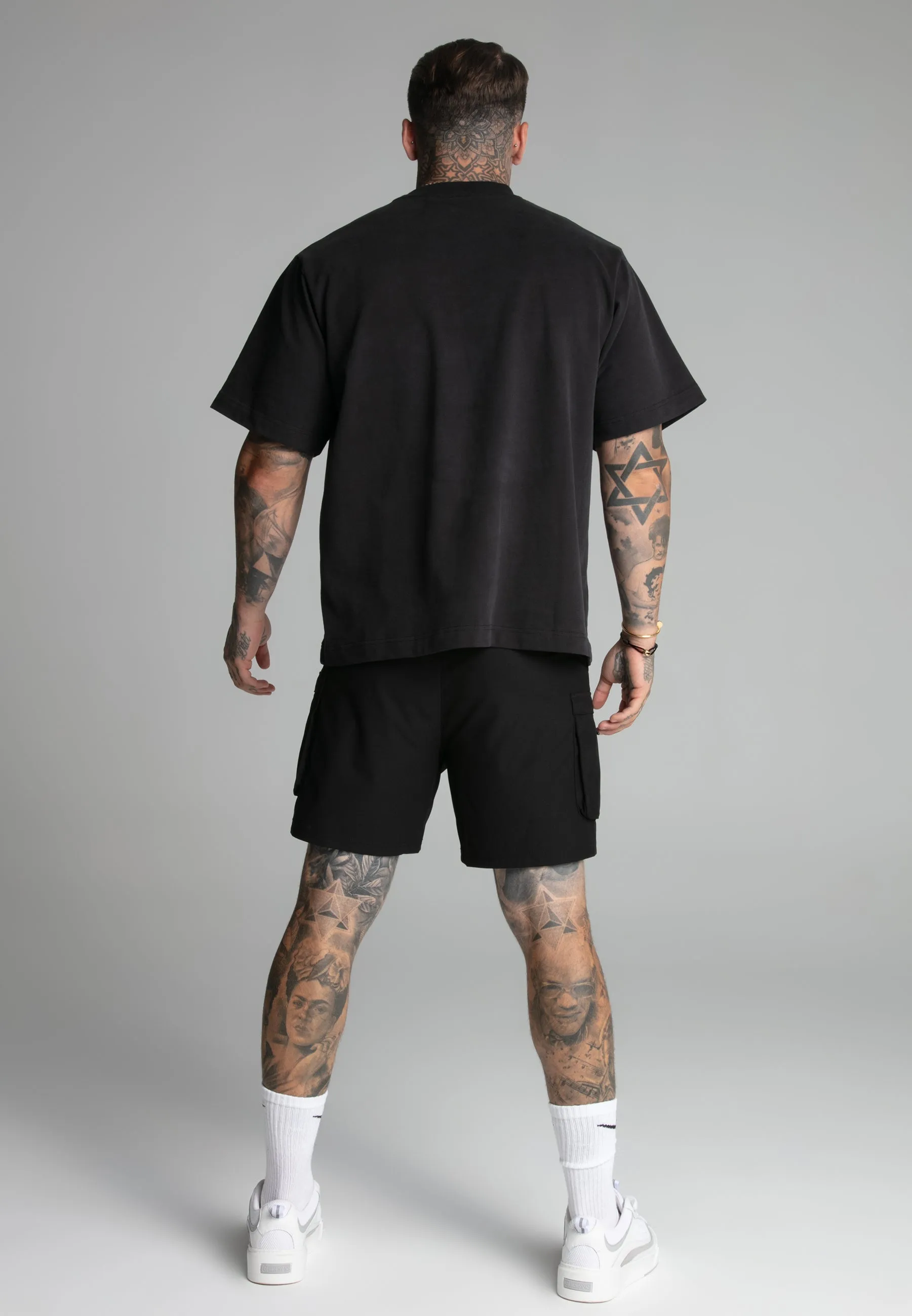 Black Logo T-Shirt sold by Siksilk product image thumbnail 5