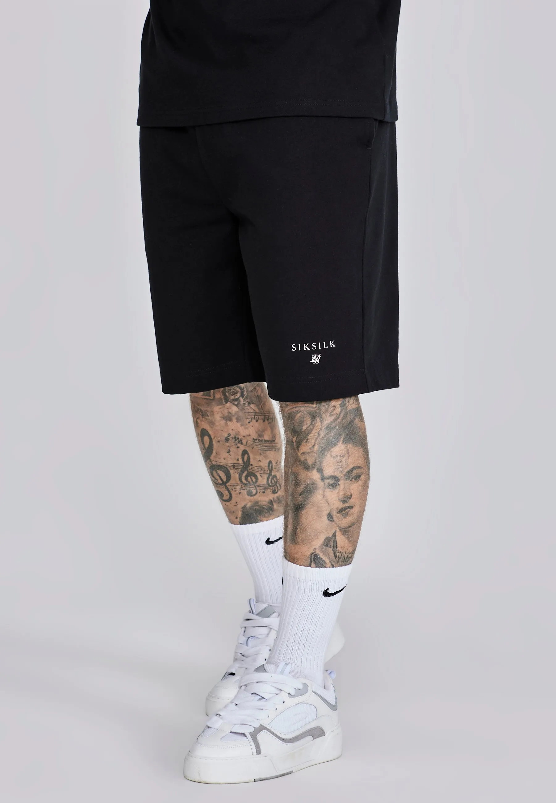 Black T-Shirt and Shorts Set sold by Siksilk product image thumbnail 3