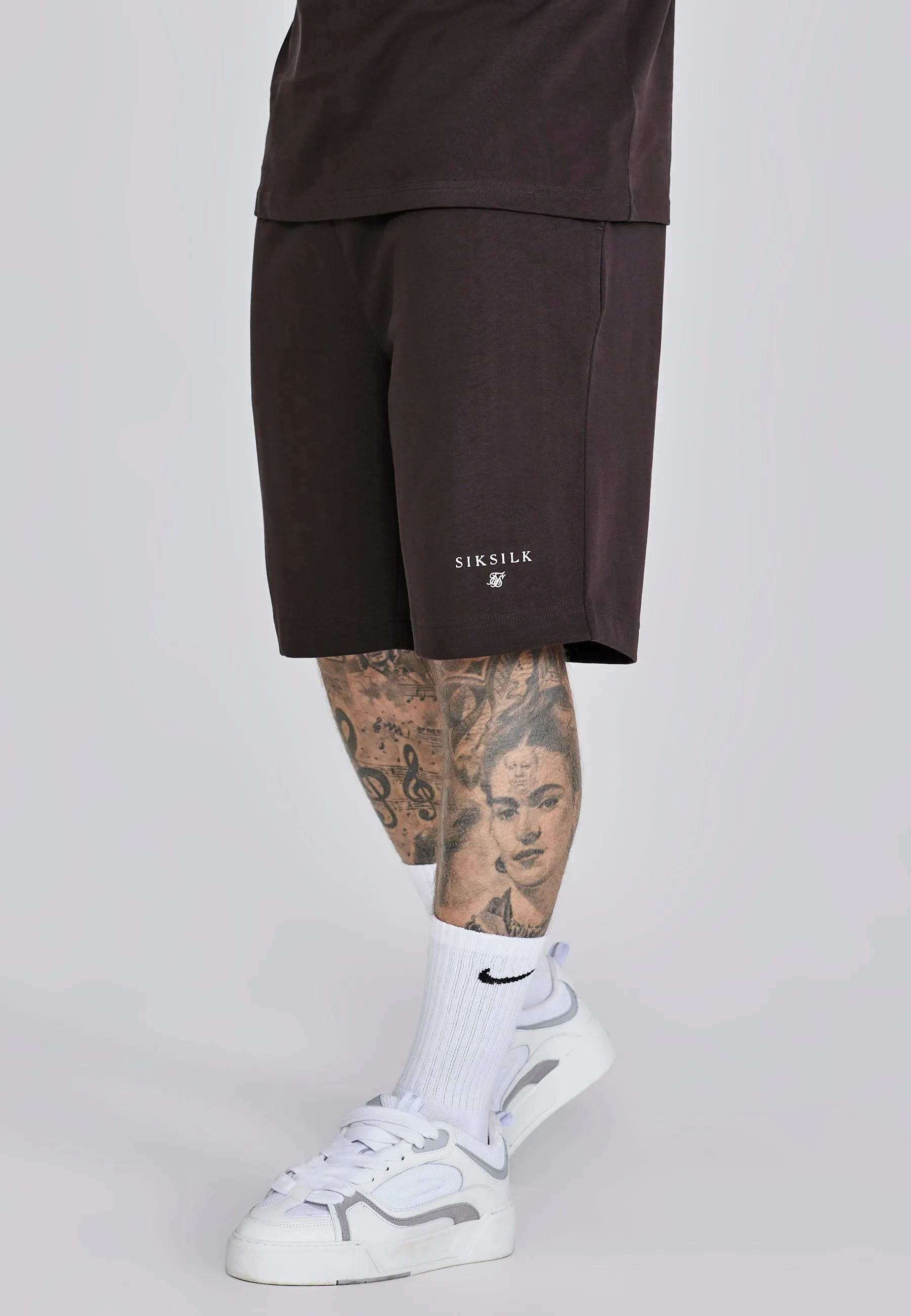 Brown T-Shirt and Shorts Set sold by Siksilk product image thumbnail 3