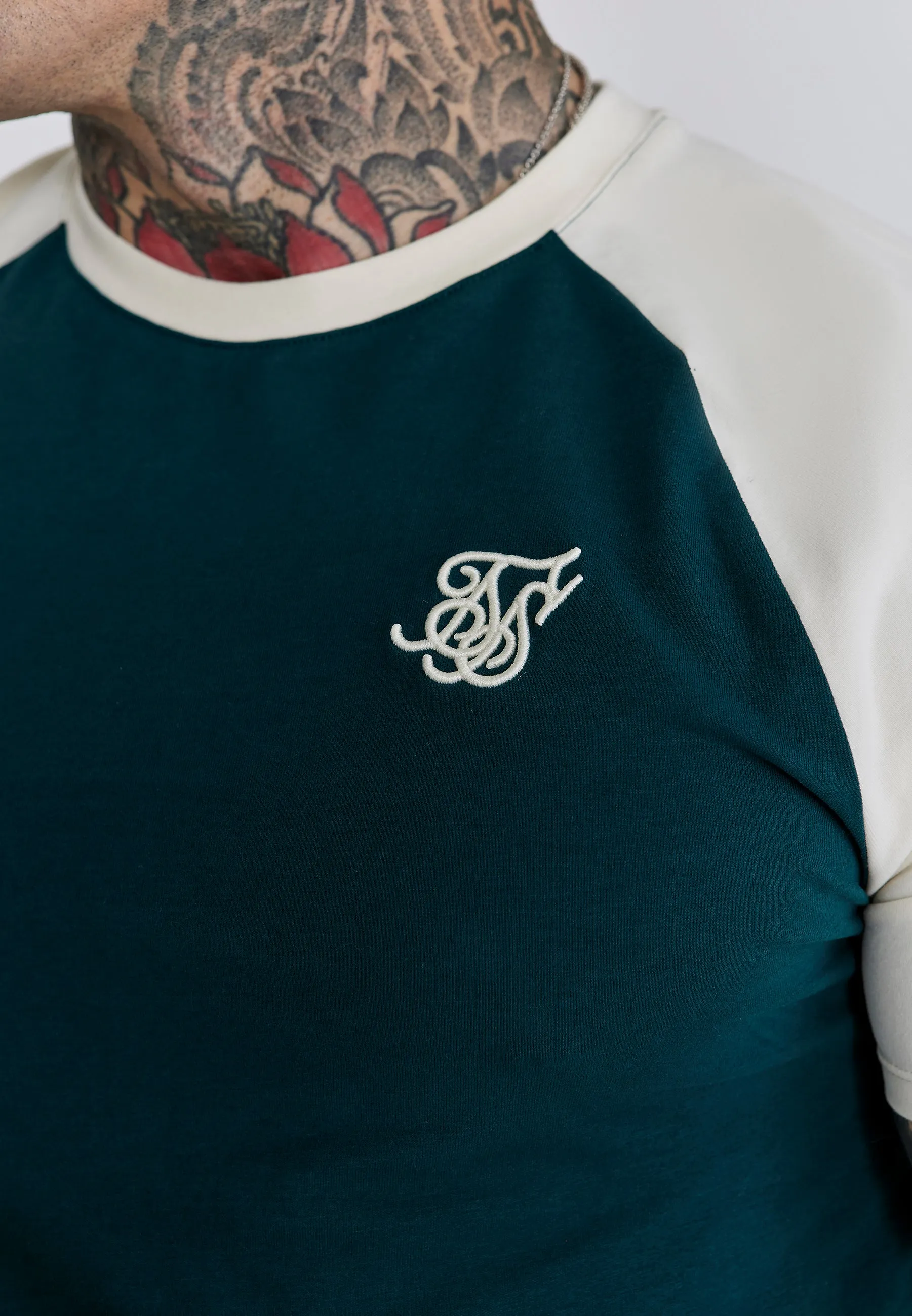 Green Ecru Raglan T-Shirt sold by Siksilk product image thumbnail 2