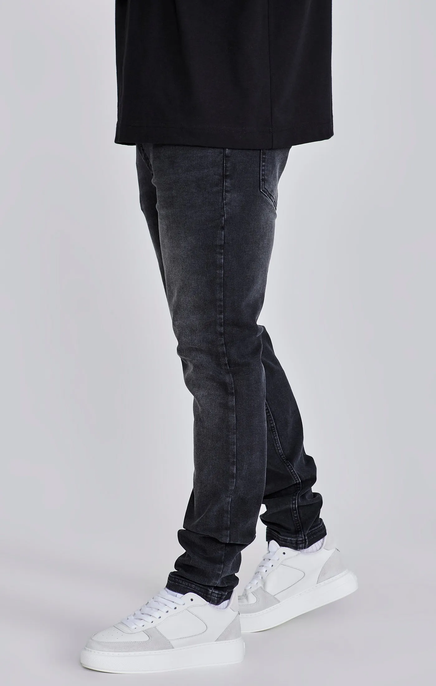 Slim Fit Jeans Washed Black sold by Siksilk product image thumbnail 2