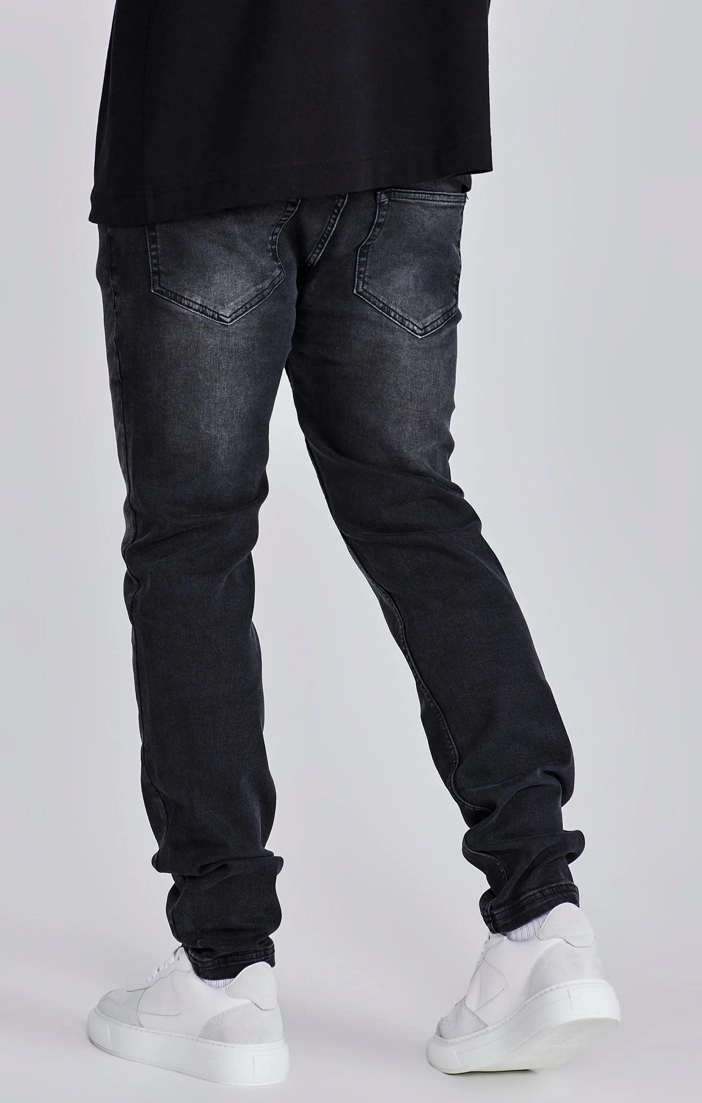 Slim Fit Jeans Washed Black sold by Siksilk product image thumbnail 3