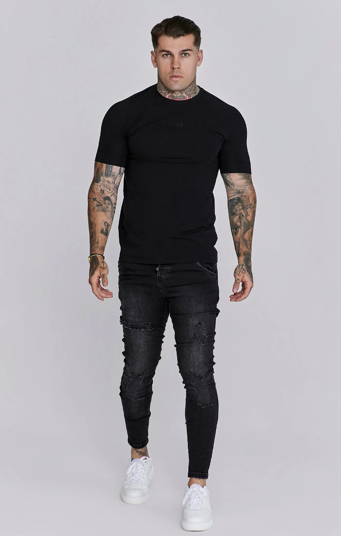 Skinny Jeans Washed Black sold by Siksilk product image thumbnail 2