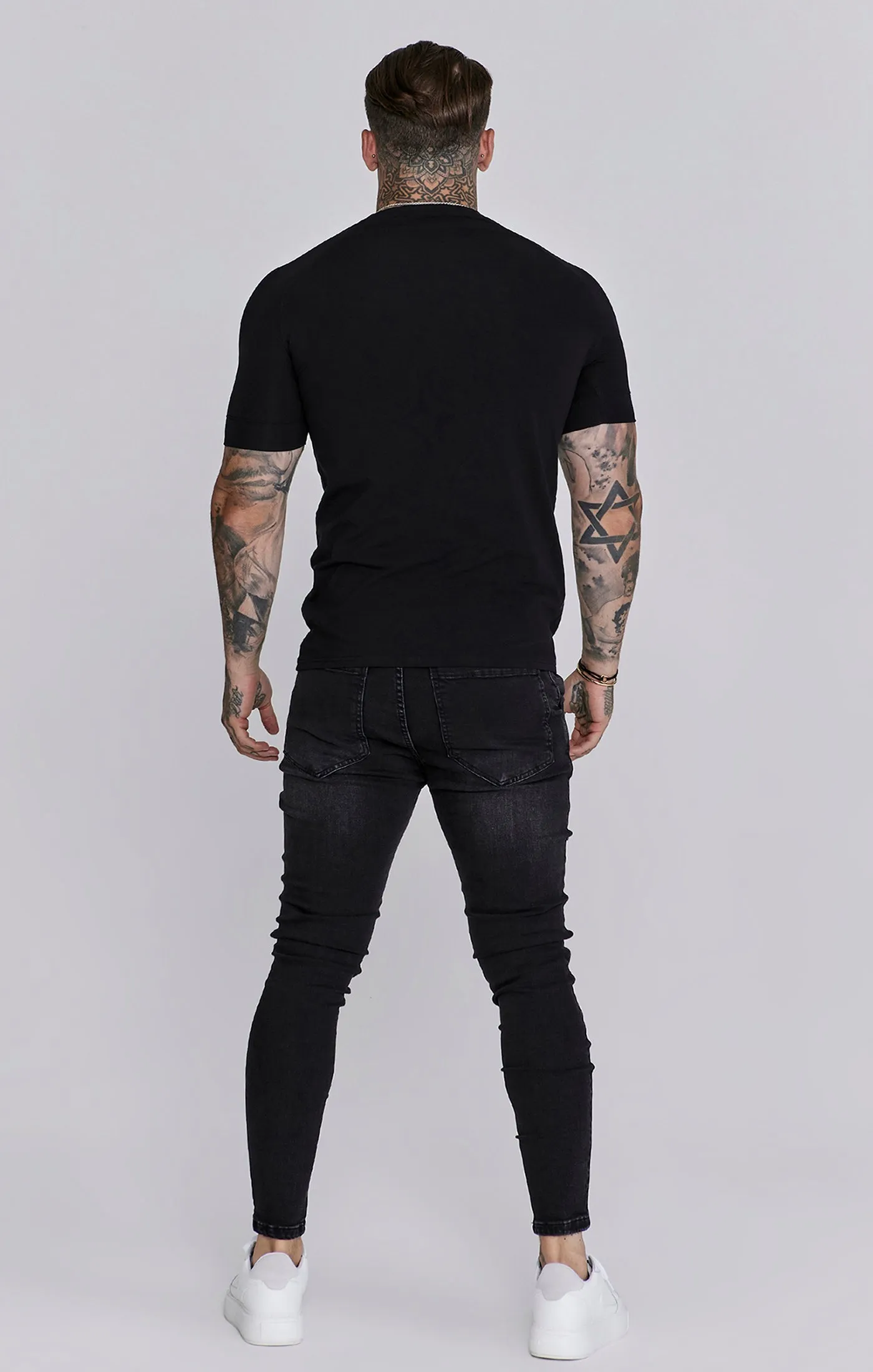 Skinny Jeans Washed Black sold by Siksilk product image thumbnail 5