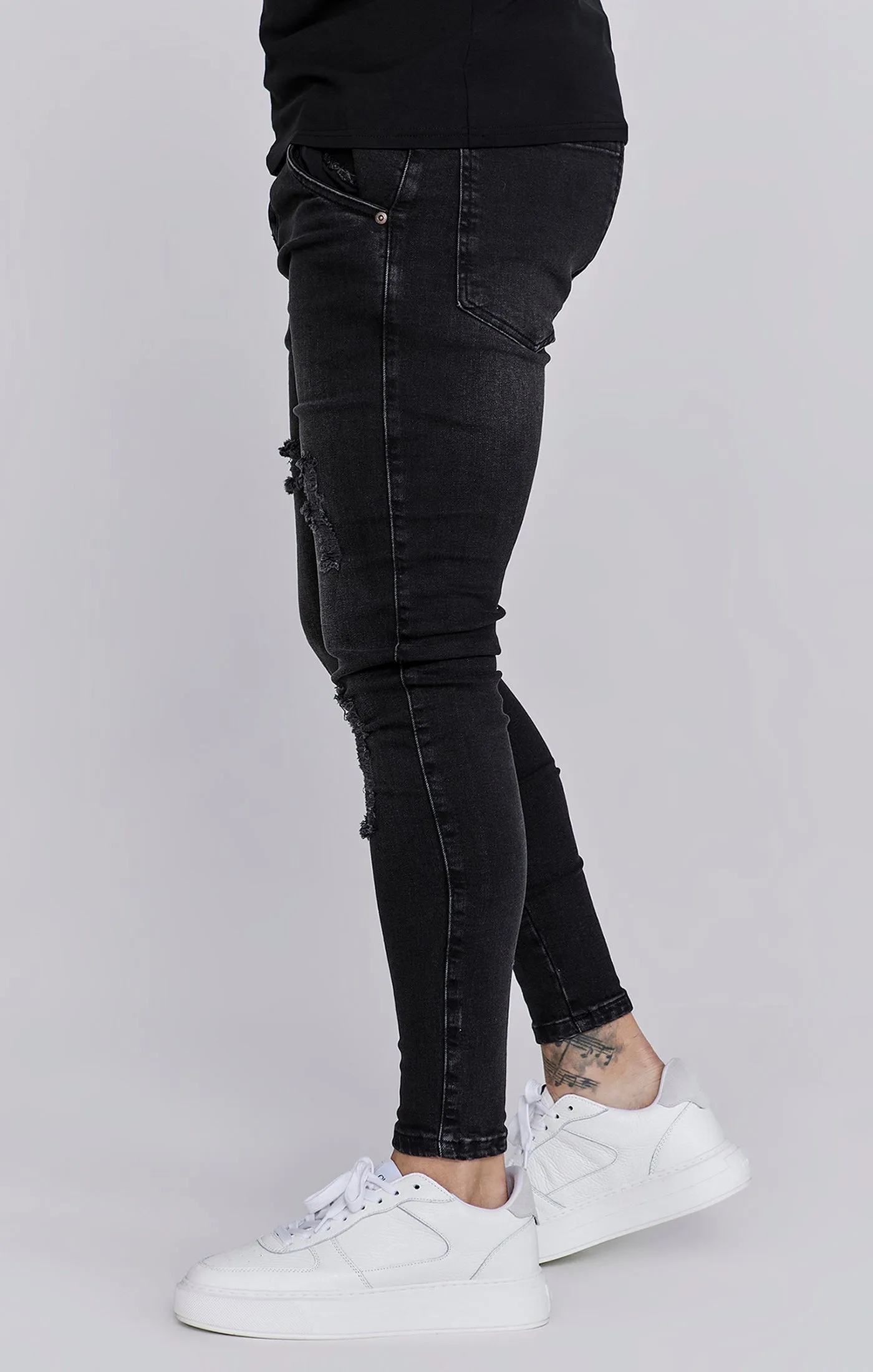 Skinny Jeans Washed Black sold by Siksilk product image thumbnail 3