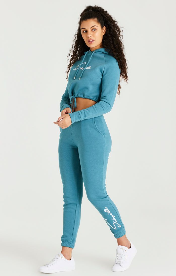 Teal Essential Jogger sold by Siksilk product image thumbnail 6