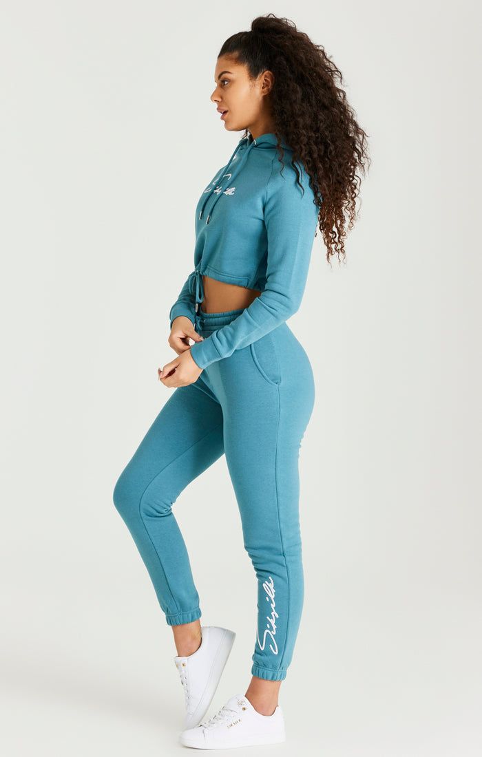 Teal Essential Jogger sold by Siksilk product image thumbnail 7