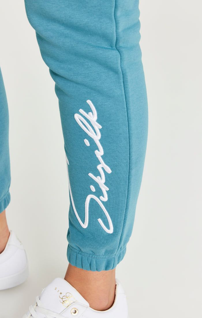 Teal Essential Jogger sold by Siksilk product image thumbnail 4