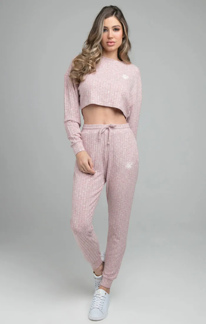 Pink Rib Lounge Top sold by Siksilk product image thumbnail 2