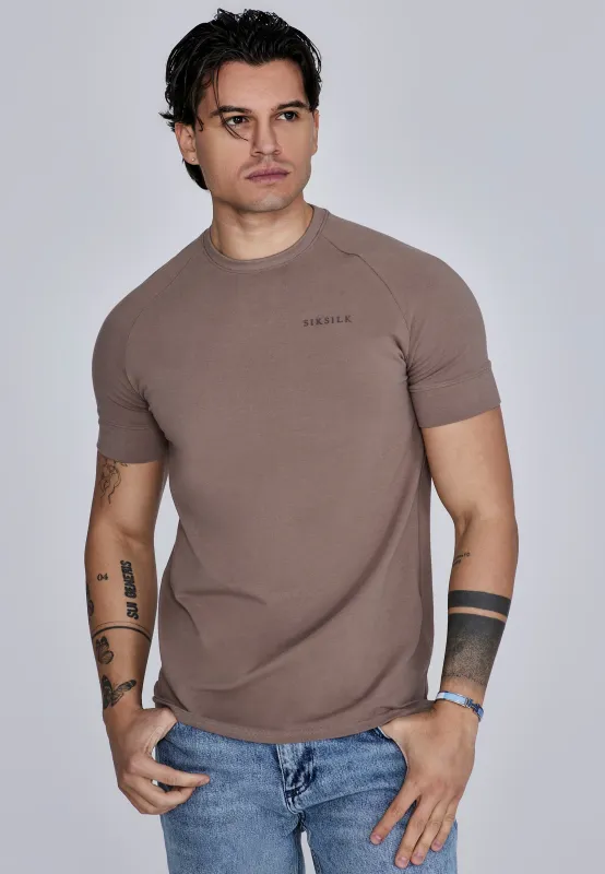 Brown Smart Tech T-Shirt sold by Siksilk