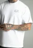 White Logo T-Shirt sold by Siksilk
