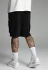 Black Cargo Shorts sold by Siksilk