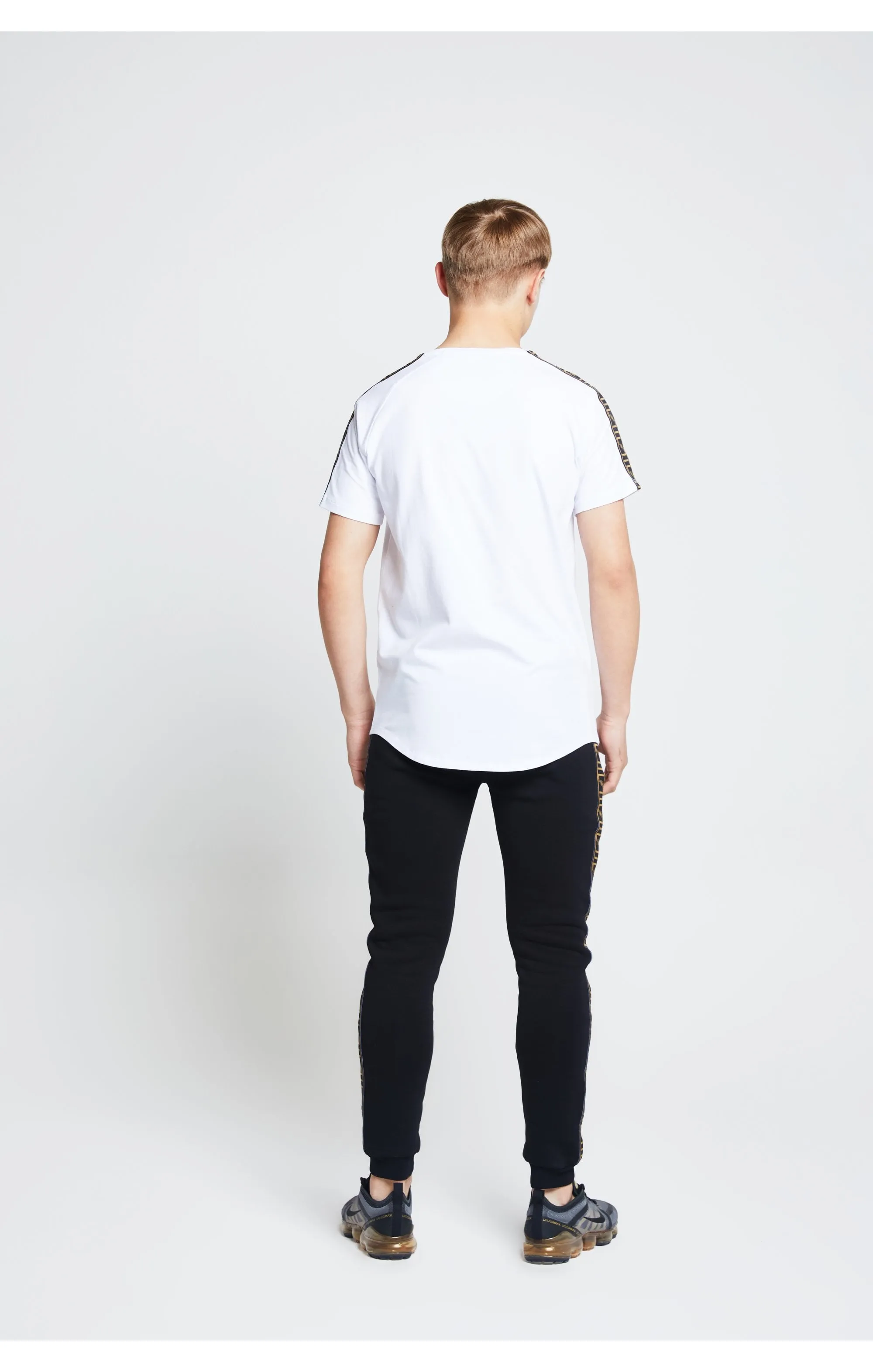 Illusive London S/S Taped Raglan Tee – White sold by Siksilk product image thumbnail 5