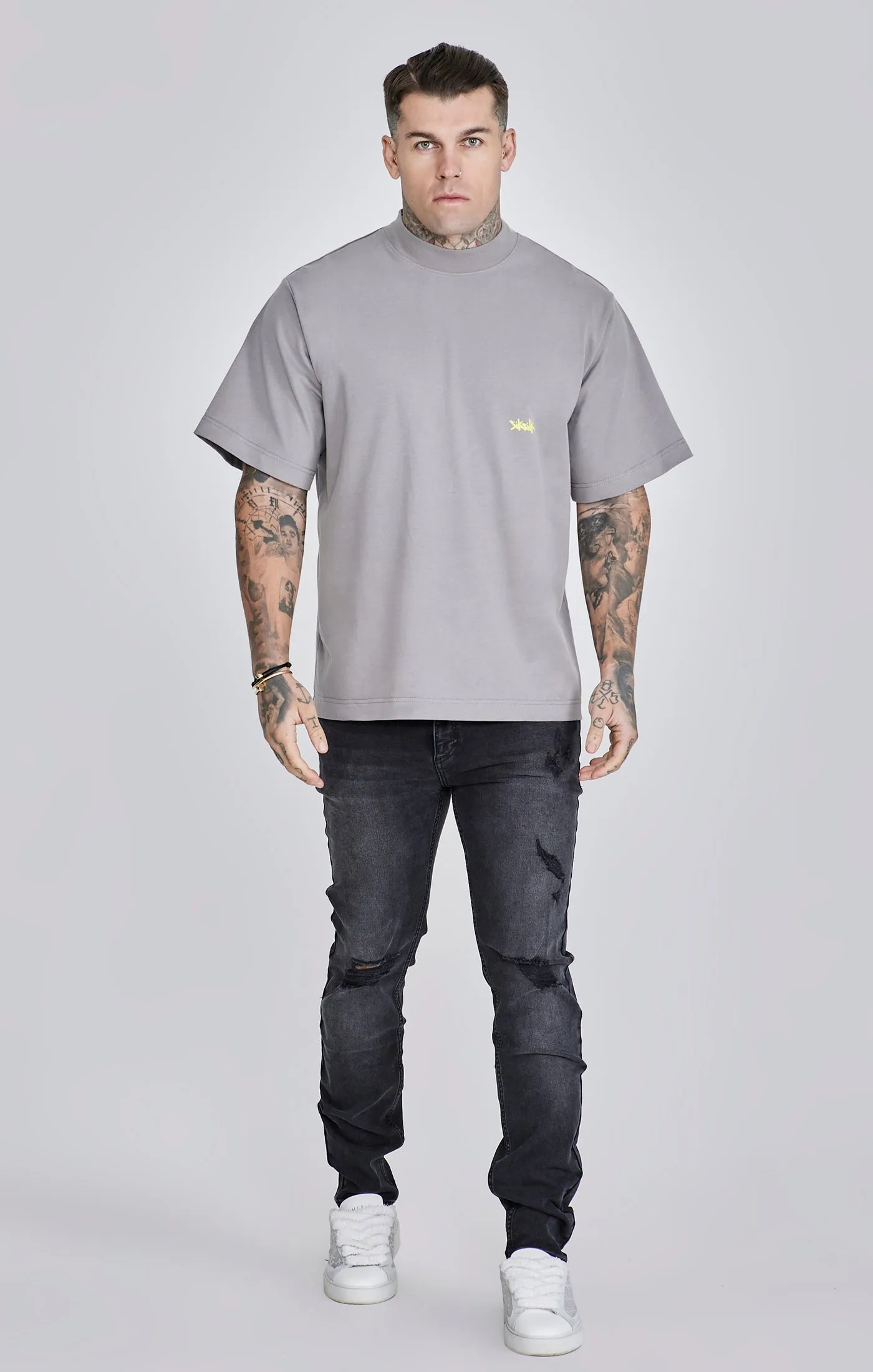 Slim Fit Jeans Washed Black sold by Siksilk product image thumbnail 4