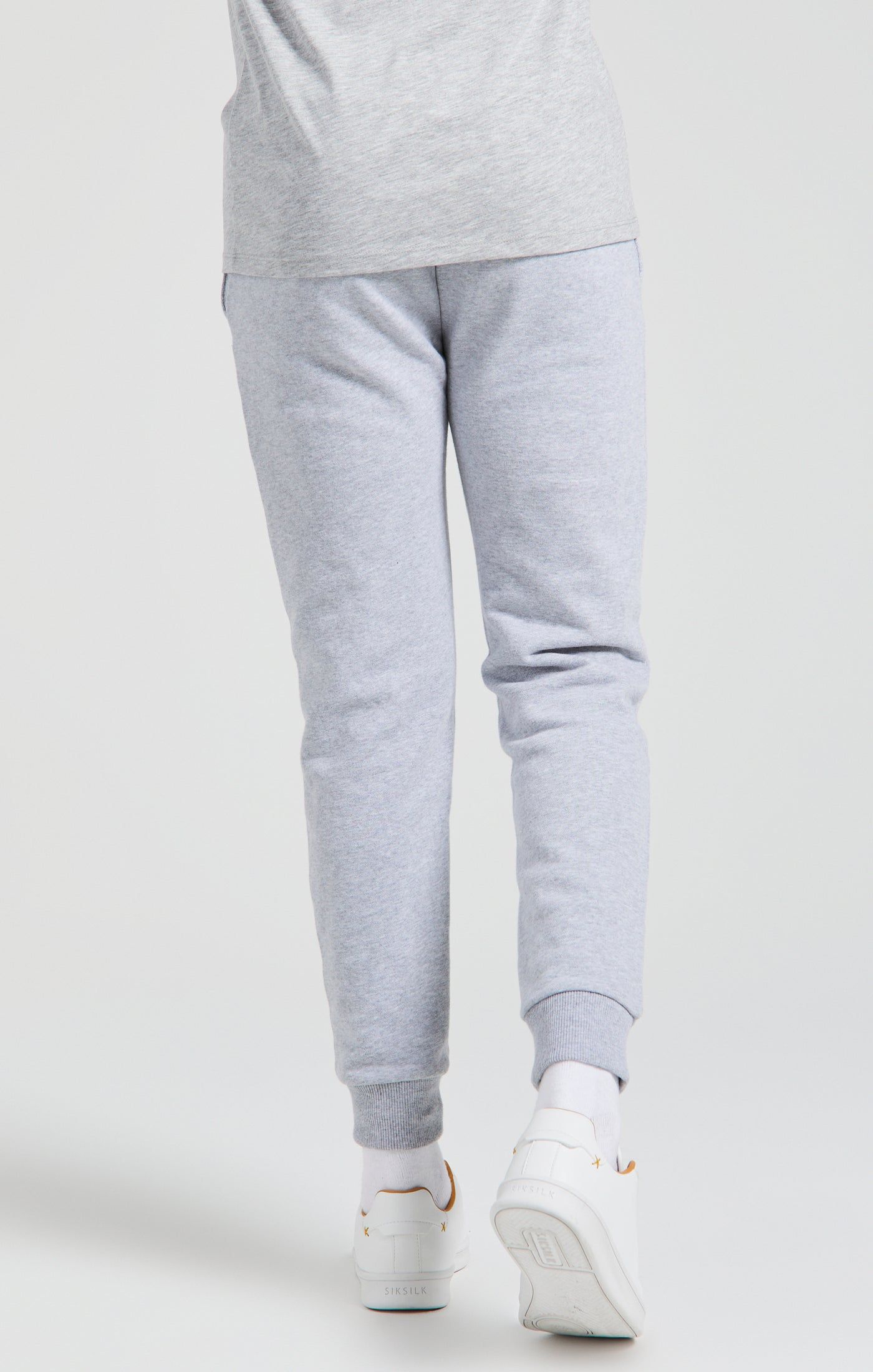 Boys Messi x SikSilk Grey Marl Fleece Pant sold by Siksilk product image thumbnail 4