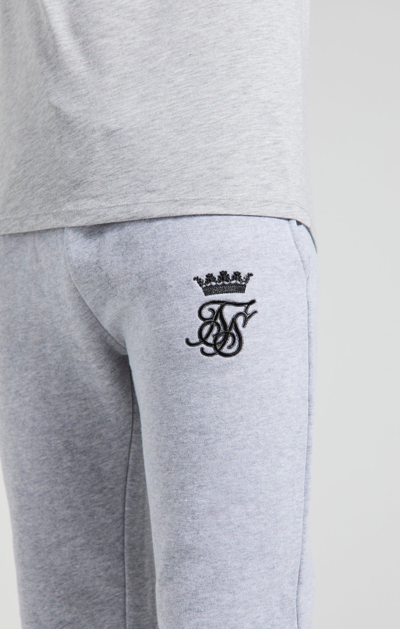 Boys Messi x SikSilk Grey Marl Fleece Pant sold by Siksilk product image thumbnail 2