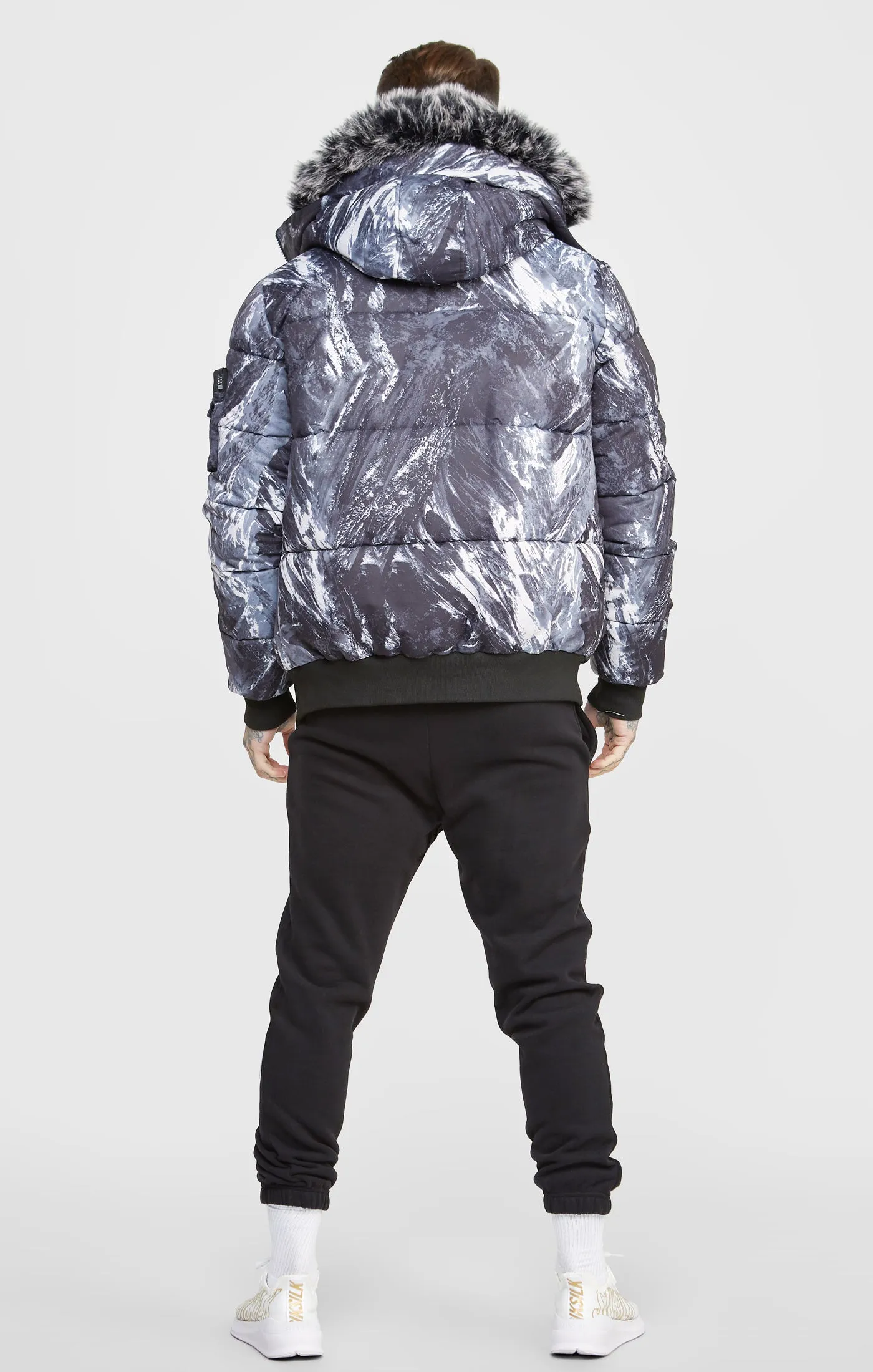 Alpine Camo Bomber Jacket sold by Siksilk product image thumbnail 5