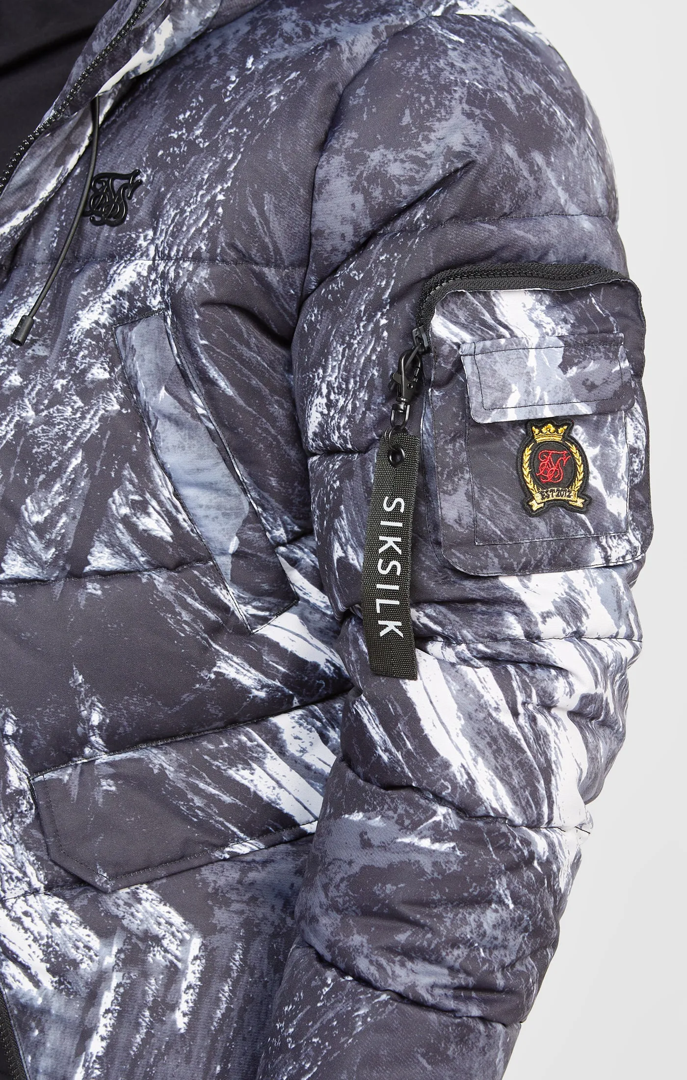 Alpine Camo Bomber Jacket sold by Siksilk product image thumbnail 2