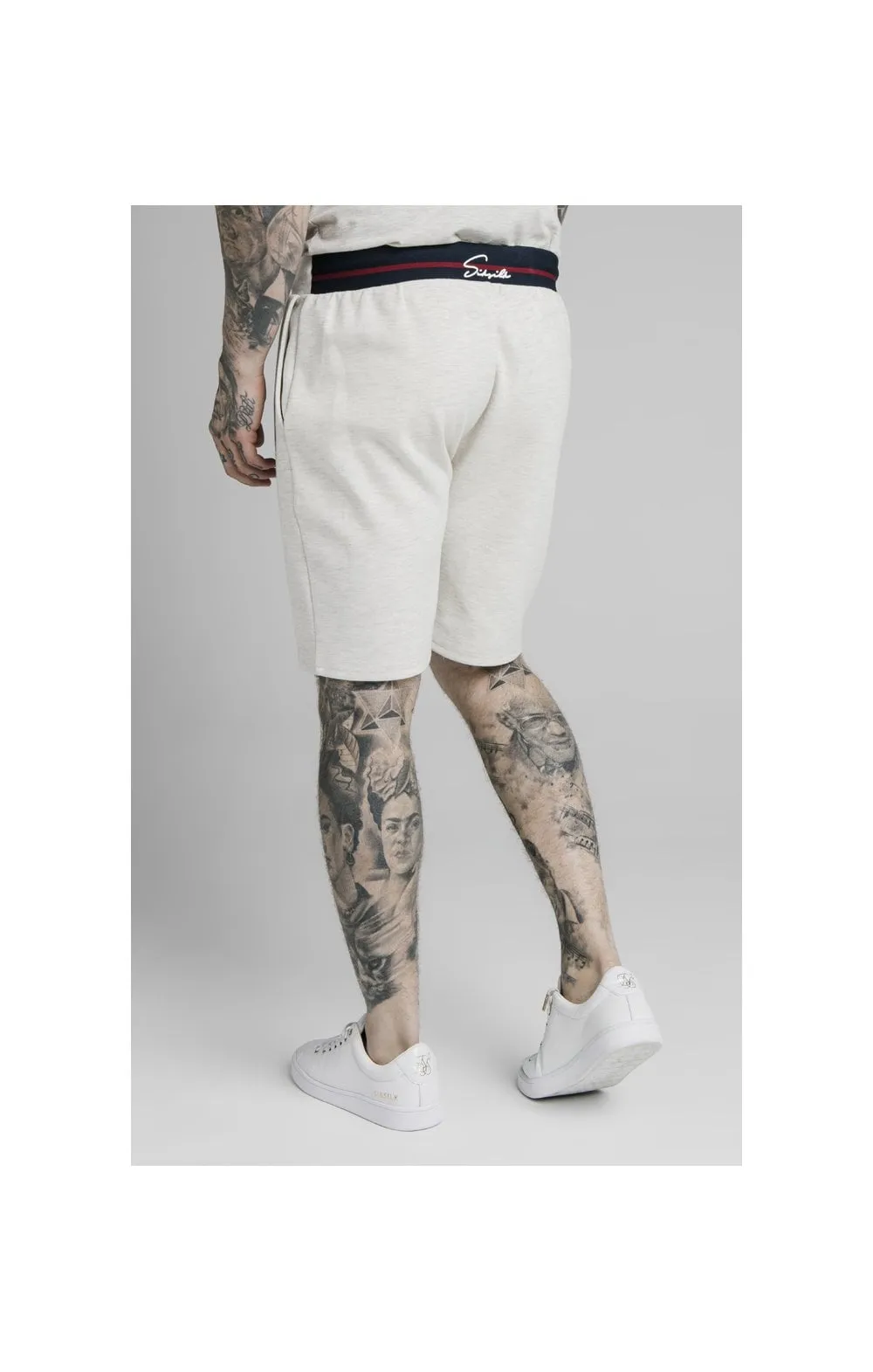 SikSilk Exposed Tape Shorts - Light Grey sold by Siksilk product image thumbnail 3