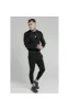 SikSilk L/S Active Crew Sweat - Black sold by Siksilk