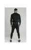 SikSilk L/S Active Crew Sweat - Black sold by Siksilk