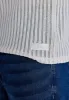 Ecru Textured Muscle Fit T-Shirt sold by Siksilk