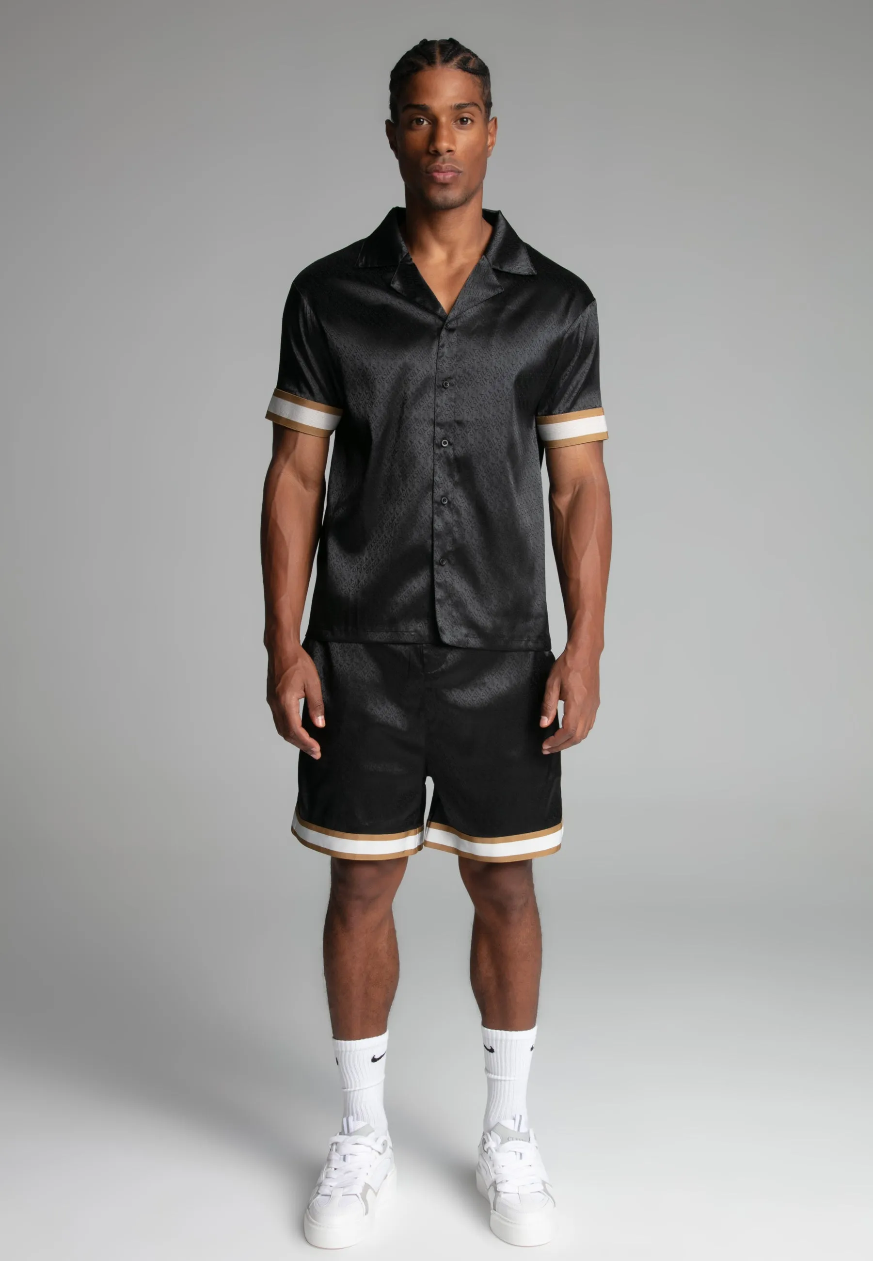 Black Resort Shirt sold by Siksilk product image thumbnail 4