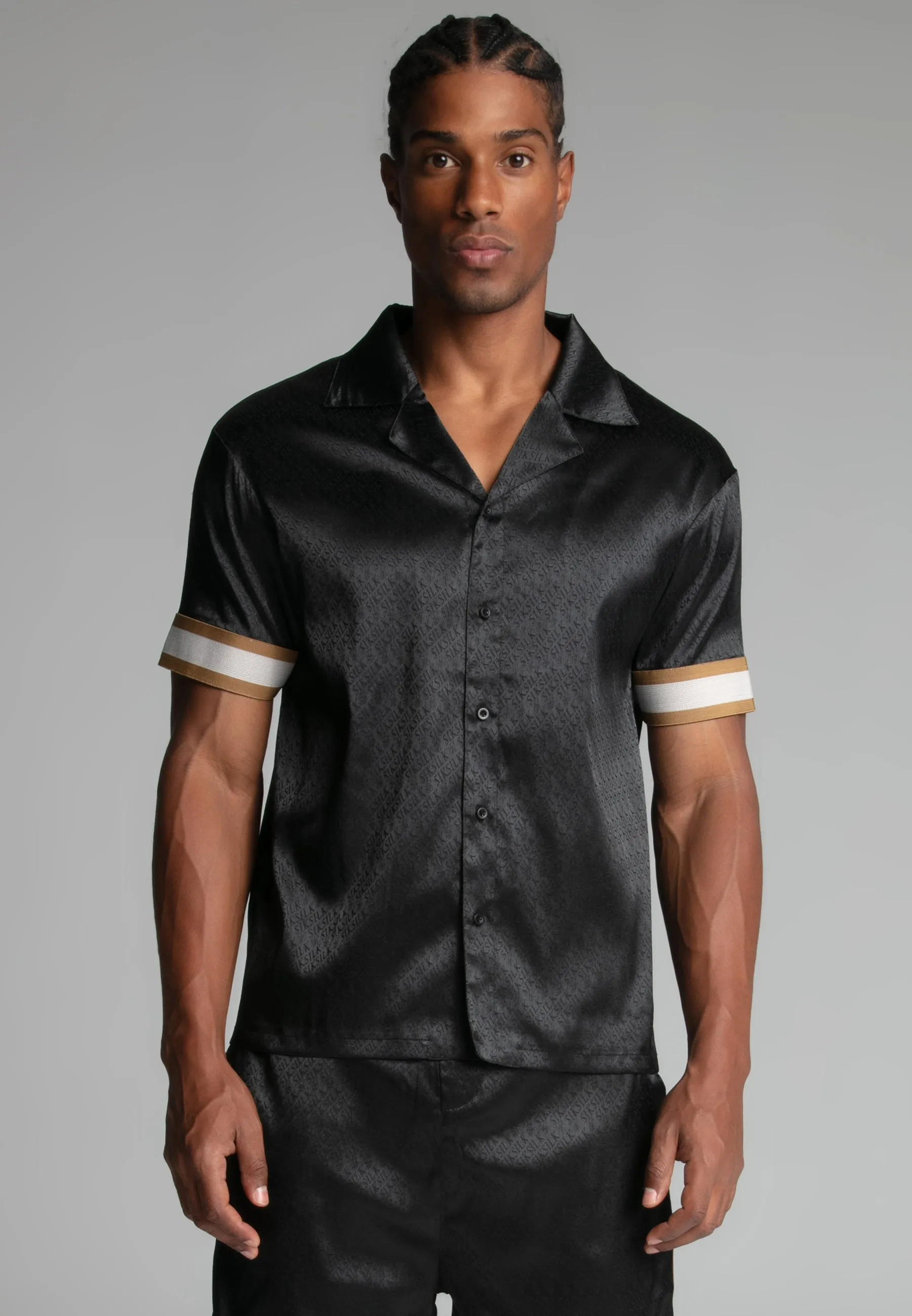 Black Resort Shirt sold by Siksilk