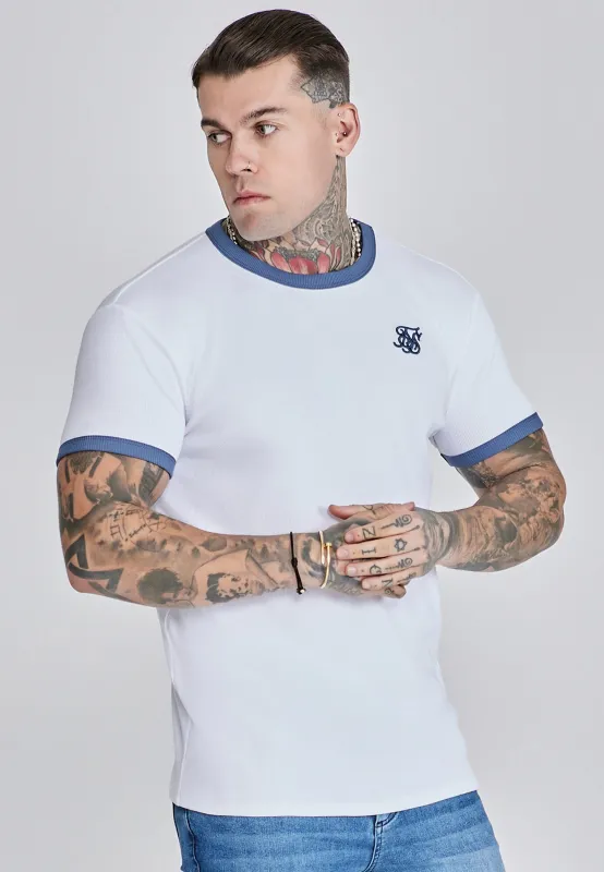 Ribbed Ringer T-Shirt sold by Siksilk