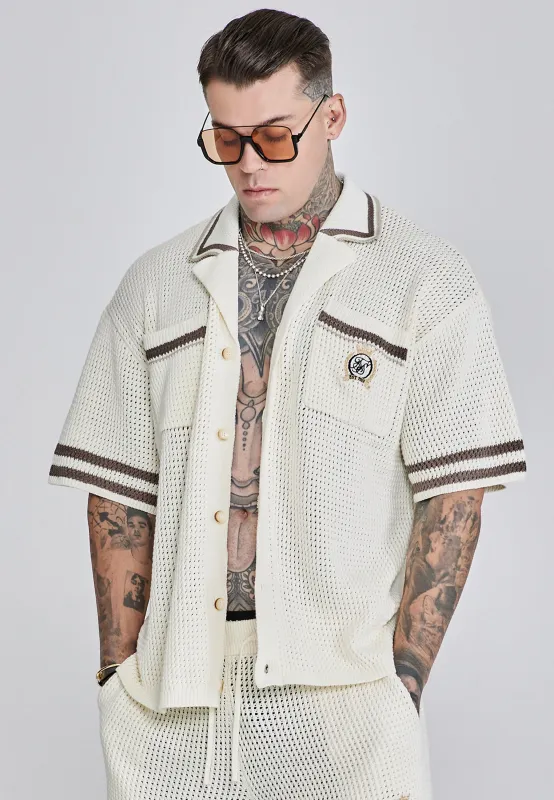 Knitted Shirt sold by Siksilk